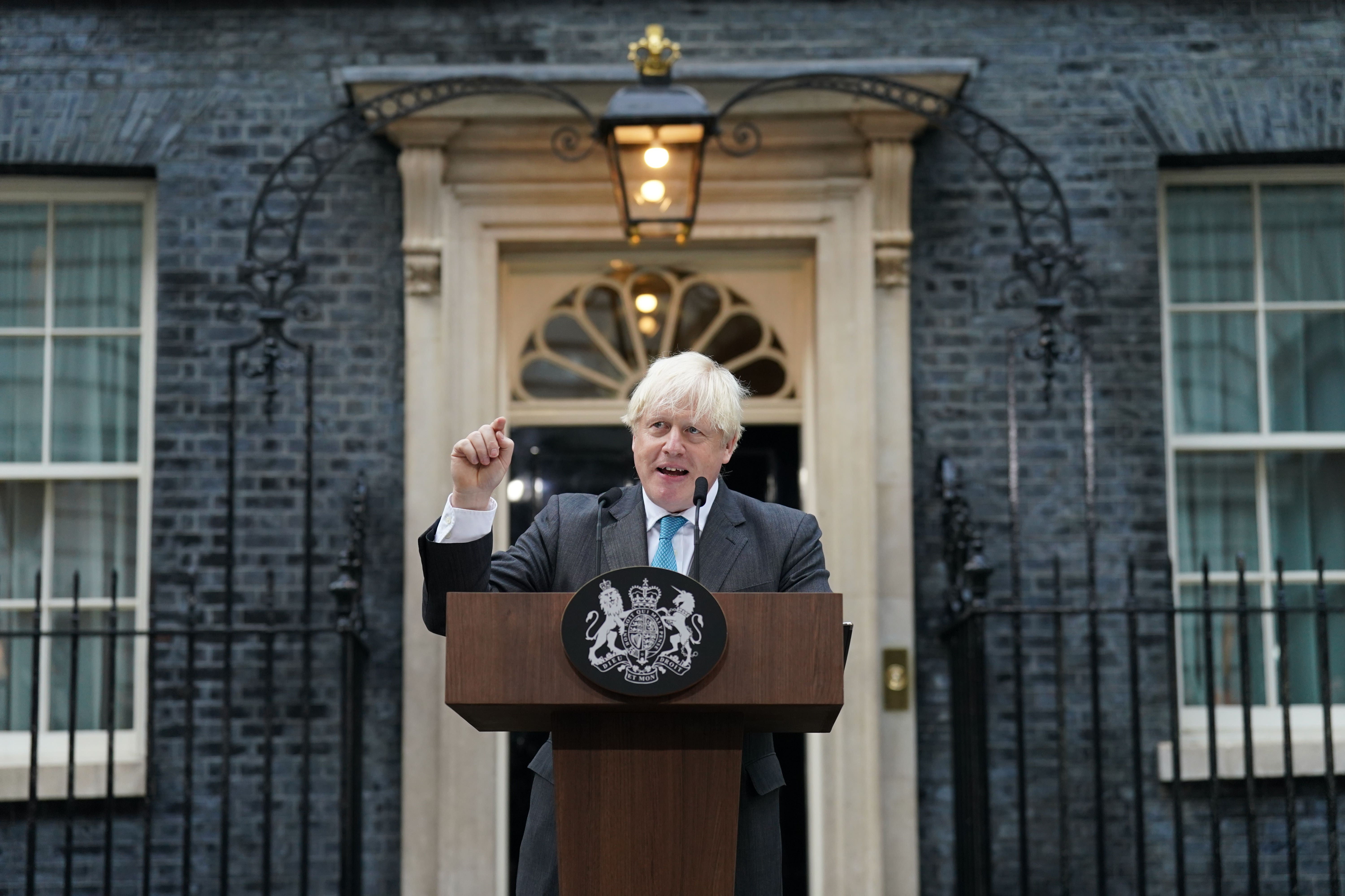 Former prime minister Boris Johnson quit as an MP only hours after his resignation honours was published (Stefan Rousseau/PA)