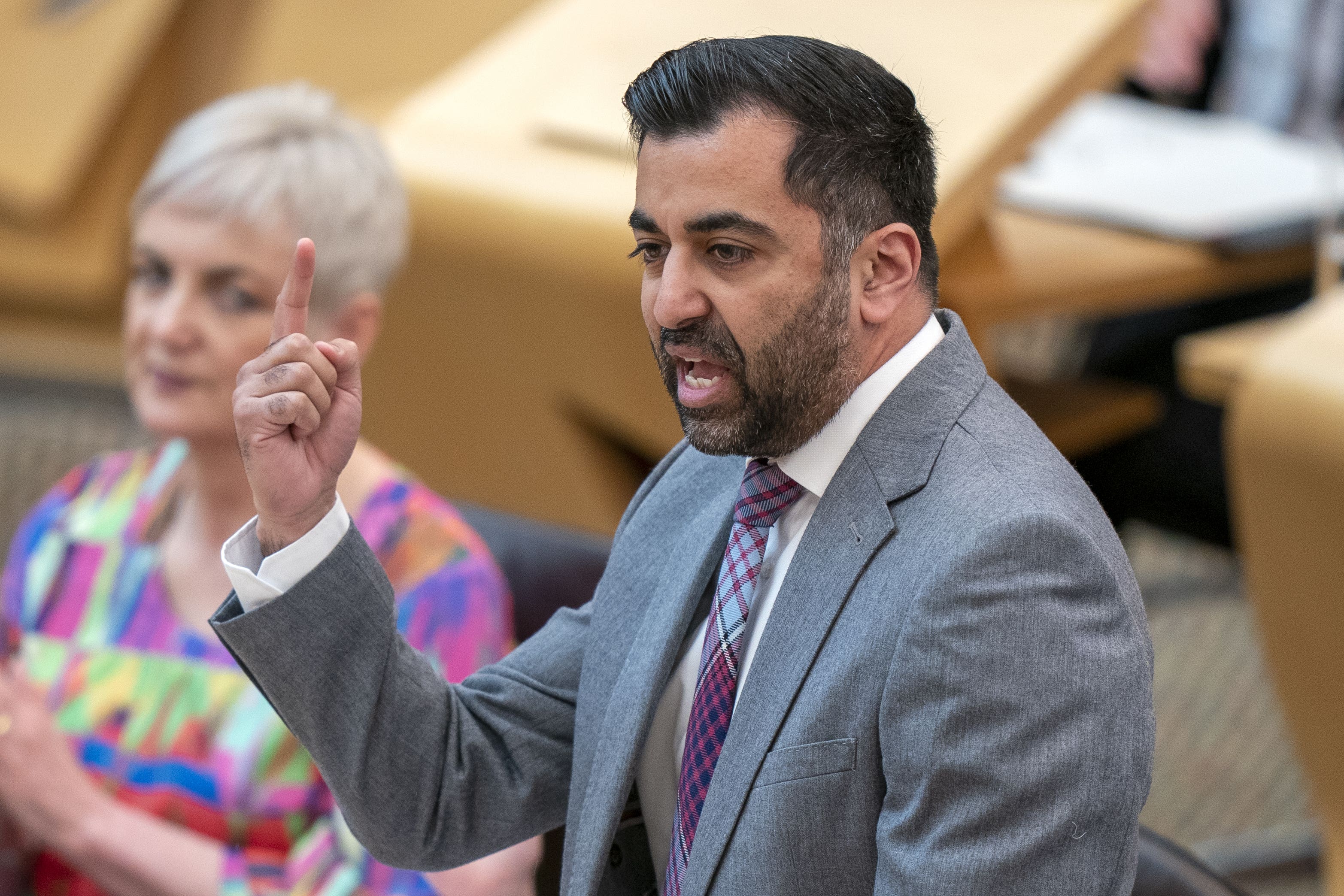 Humza Yousaf has claimed devolution is ‘becoming unworkable’ (Jane Barlow/PA)