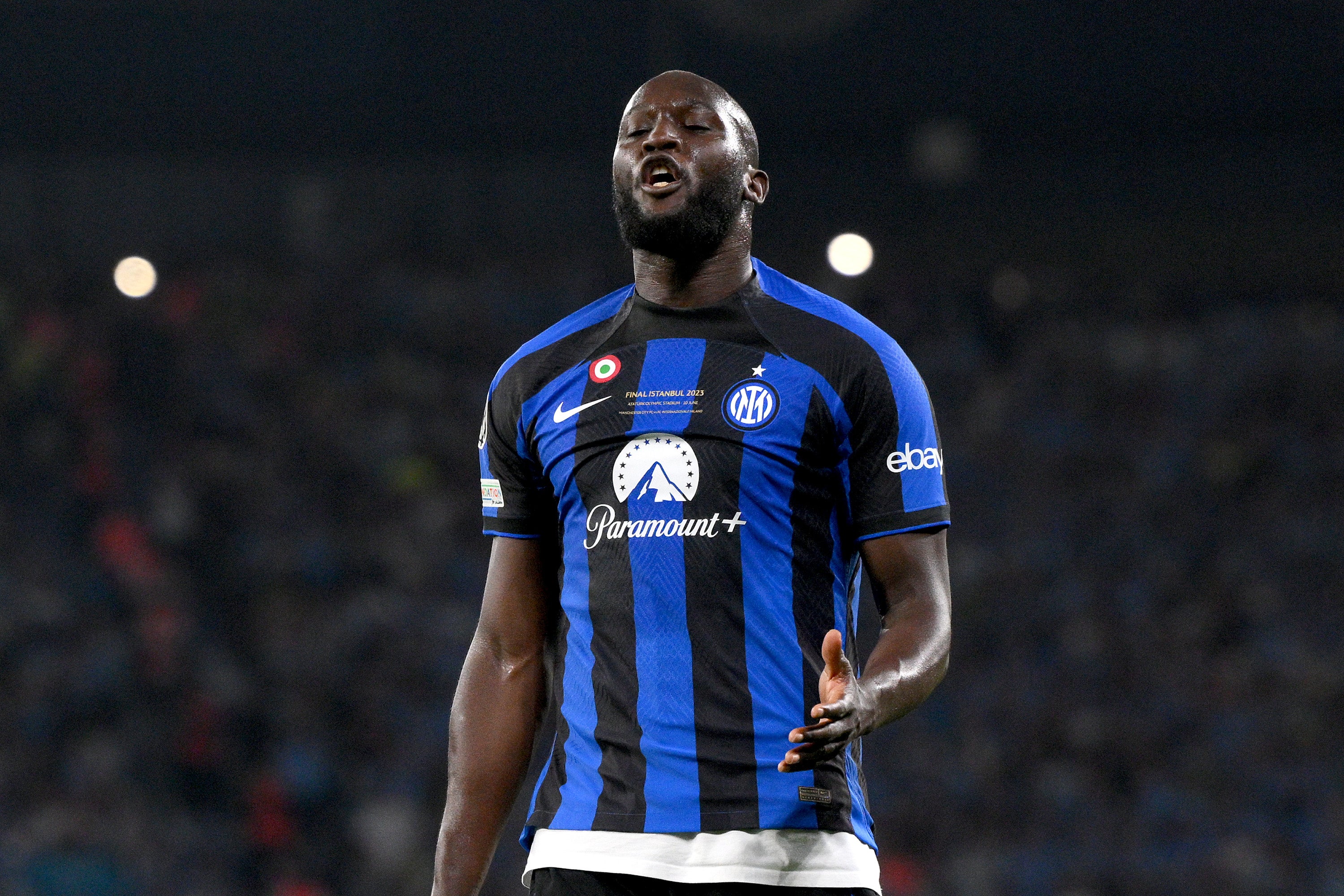 Romelu Lukaku did not have the killer instinct in the Champions League final against Manchester City