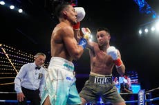 Josh Taylor says move up to welterweight is ‘imminent’ after first career defeat