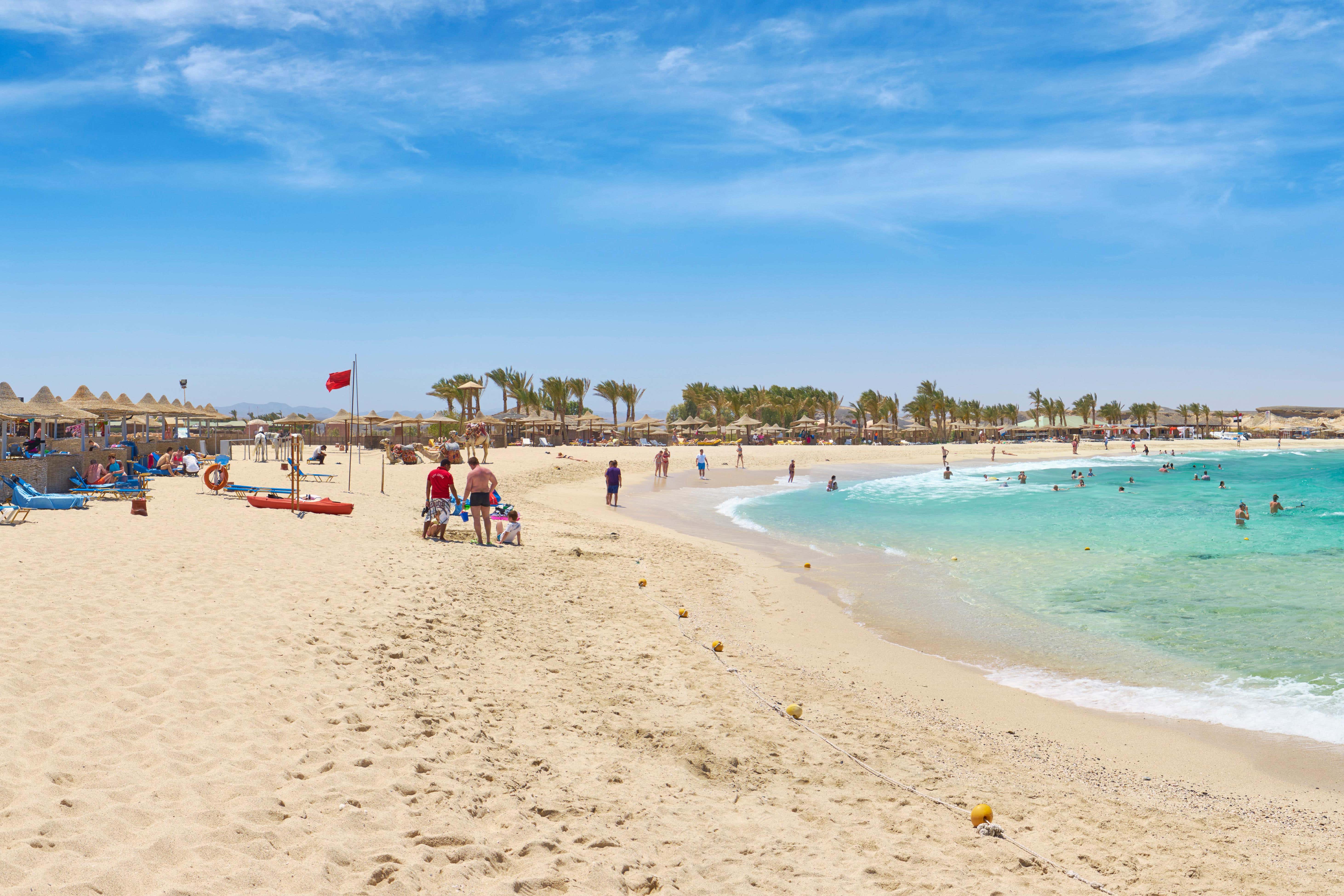 The incident occurred in the Red Sea off Marsa Alam, Egypt (Alamy/PA)