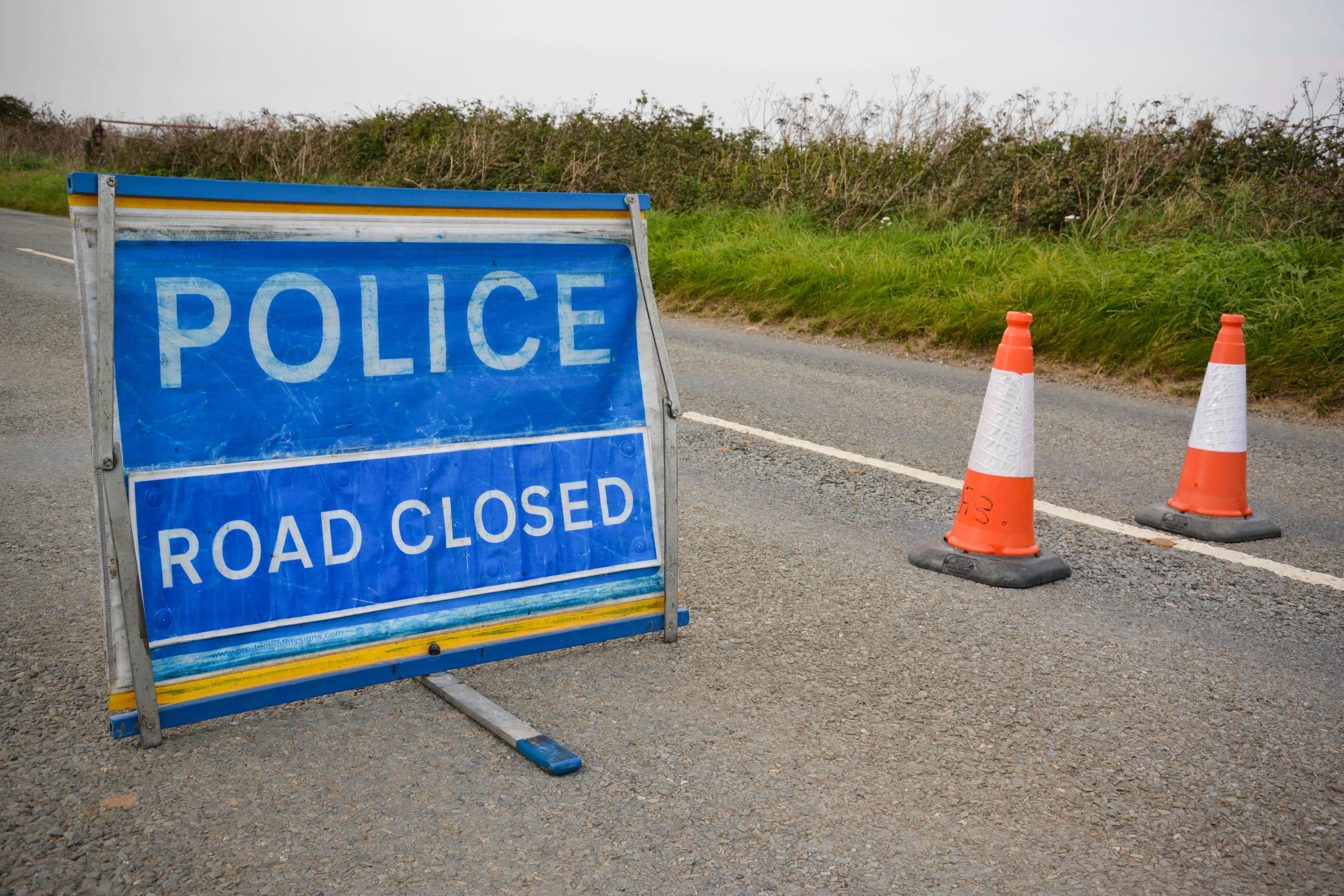 Three people have been killed in a crash between a BMW and Mercedes, Sussex Police said (File image/Alamy/PA)