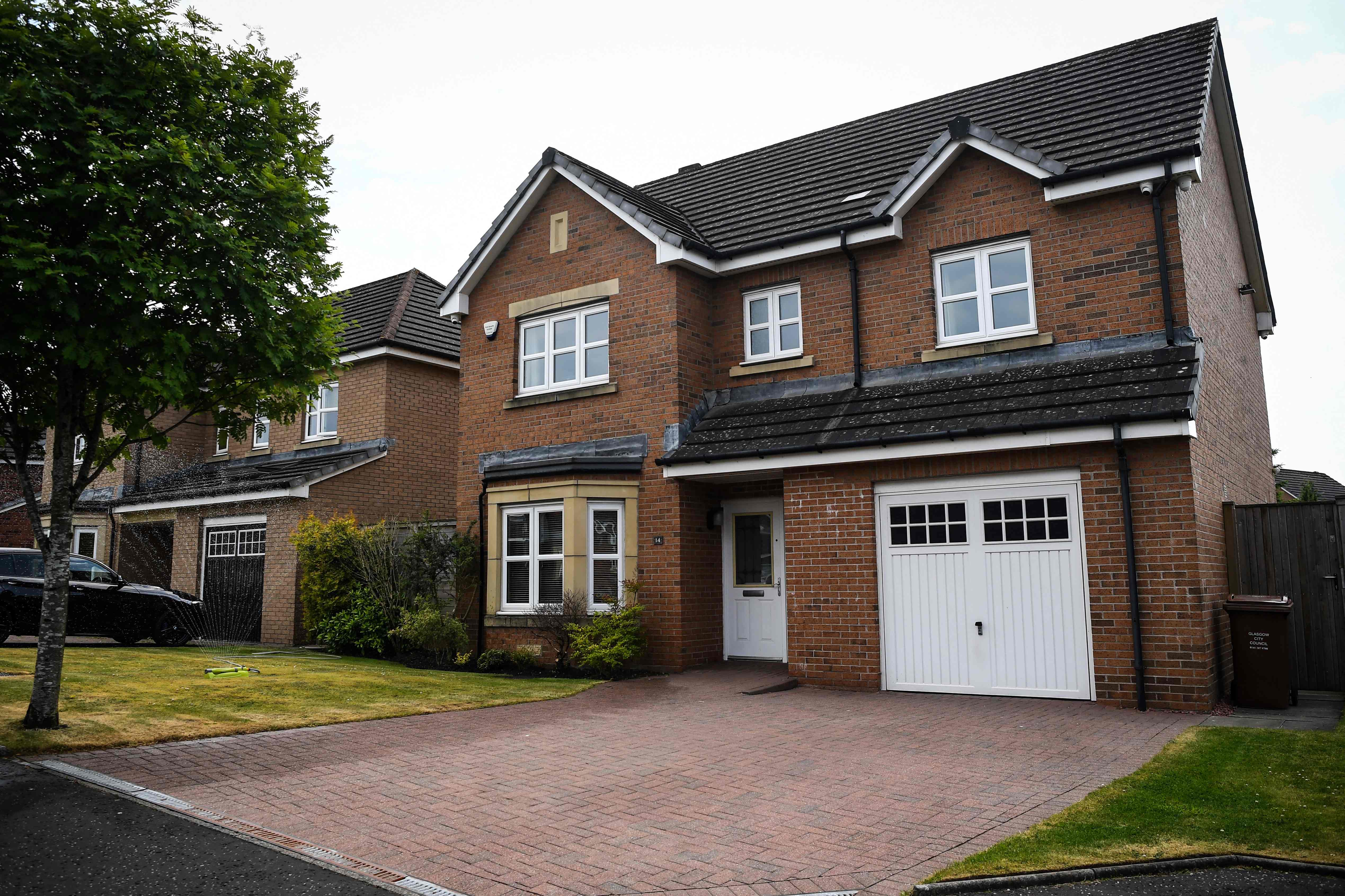 Ms Sturgeon and husband Peter Murrell live in a home in Uddingston