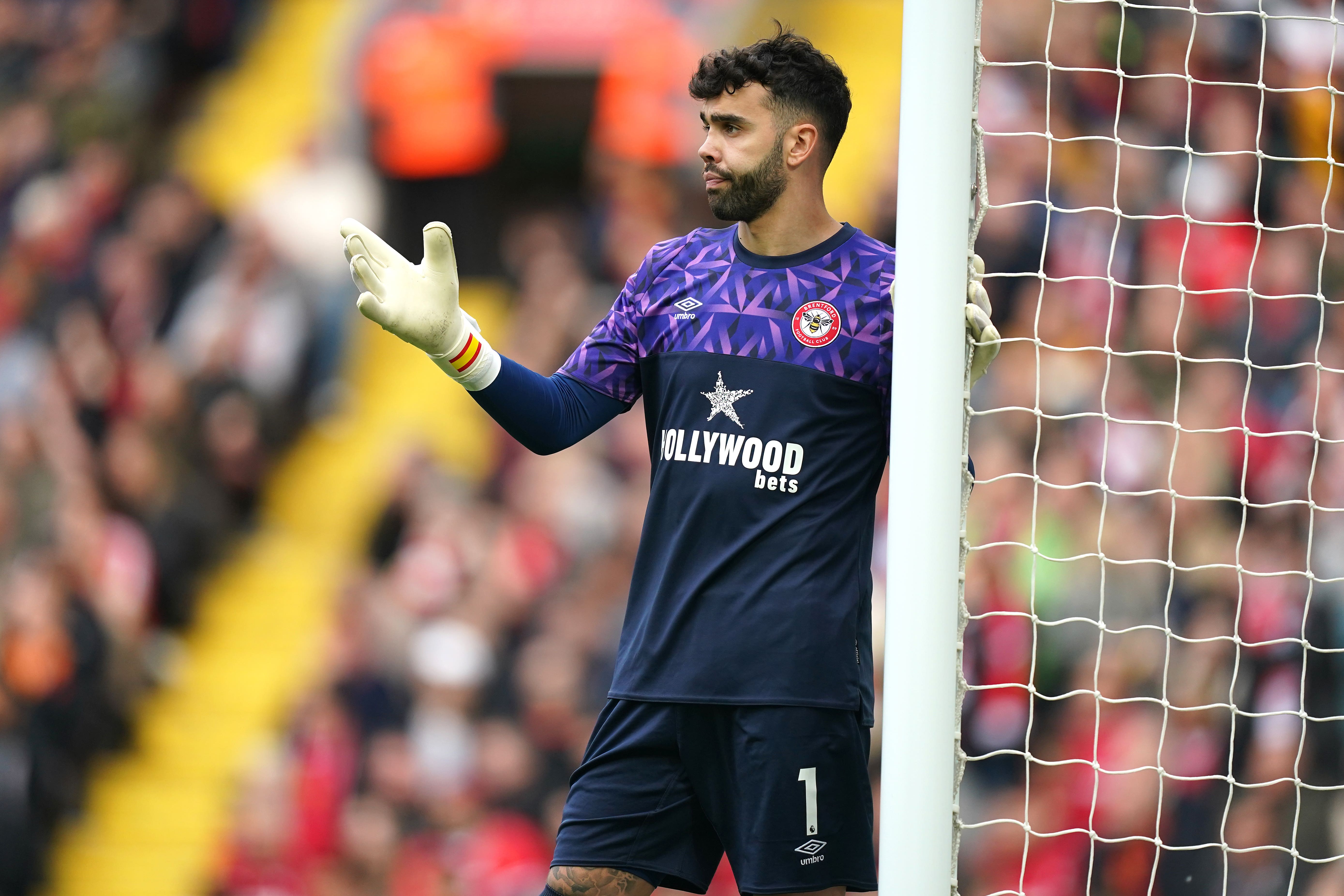 Brentford goalkeeper David Raya is wanted by Tottenham (Mike Egerton/PA)