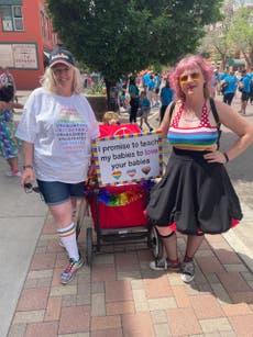 ‘We’re here to love each other in the face of hatred:’ Colorado Springs celebrates first Pride since Club Q massacre