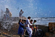 India and Pakistan on high alert over ‘extremely severe’ cyclone Biparjoy