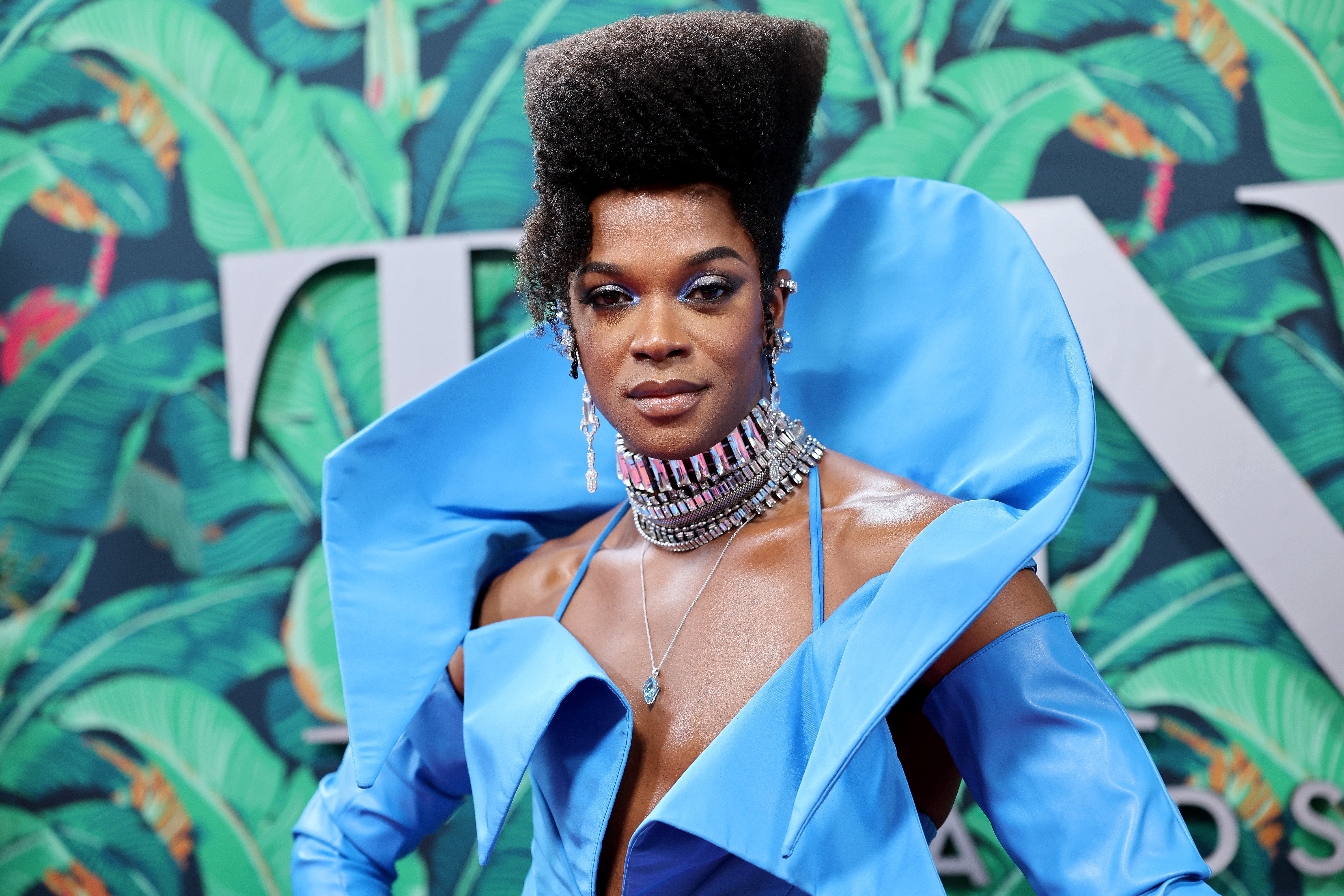 J Harrison Ghee attends The 76th Annual Tony Awards at United Palace Theater on June 11, 2023