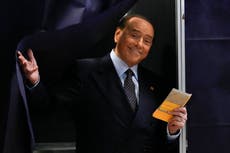 Silvio Berlusconi, scandal-scarred ex-Italian leader, dies at 86, according to his TV network