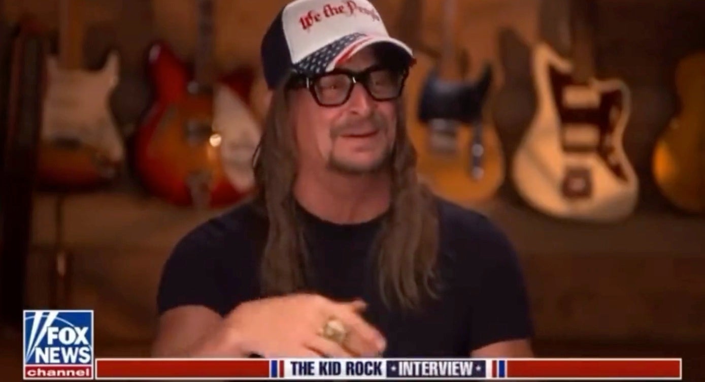 Kid Rock claims Trump showed him secret maps during White House visit