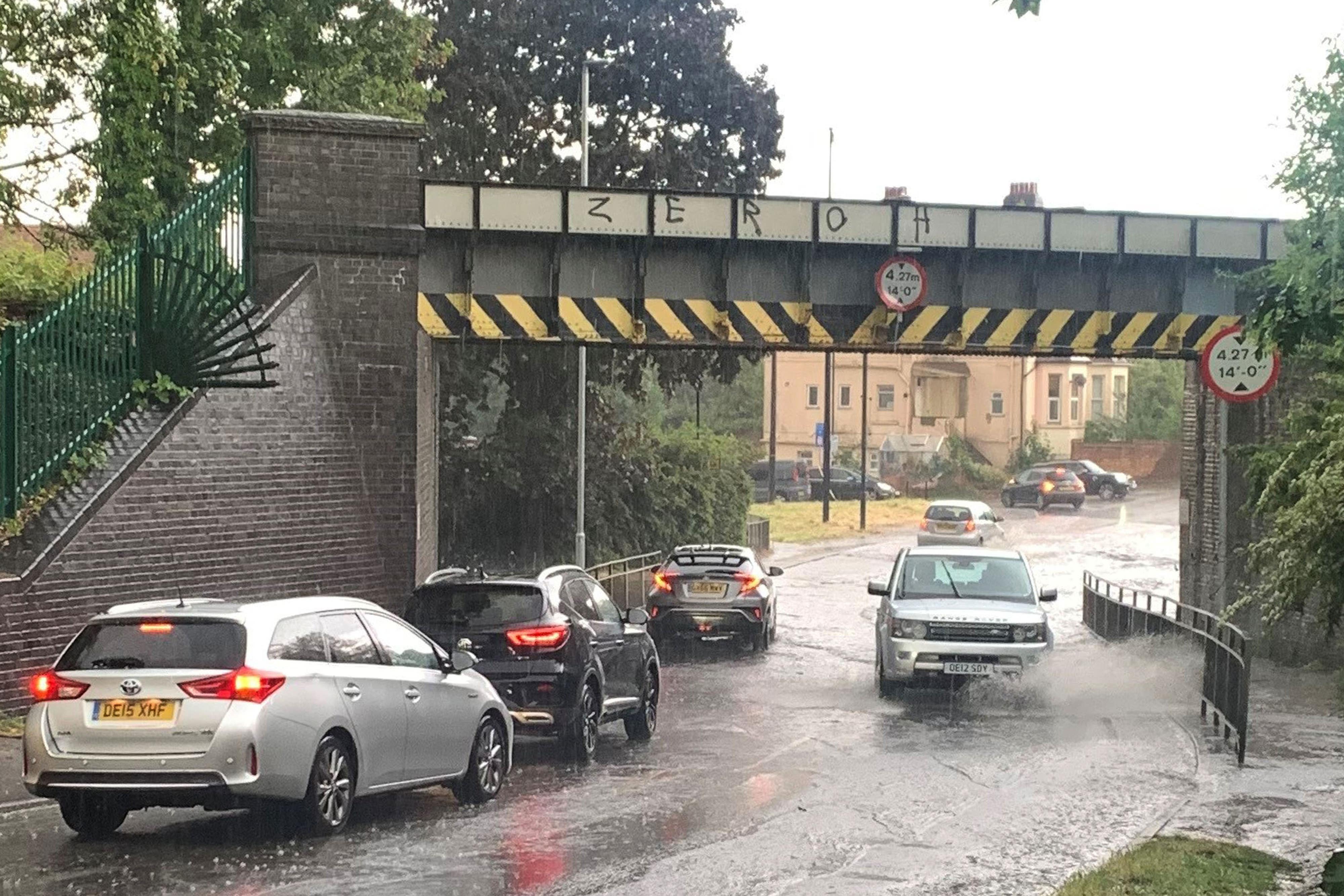 Large parts of the UK were hit with downpours in last few days