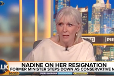 Nadine Dorries brands Rishi Sunak ‘privileged posh boy’ who ‘cruelly’ blocked peerage