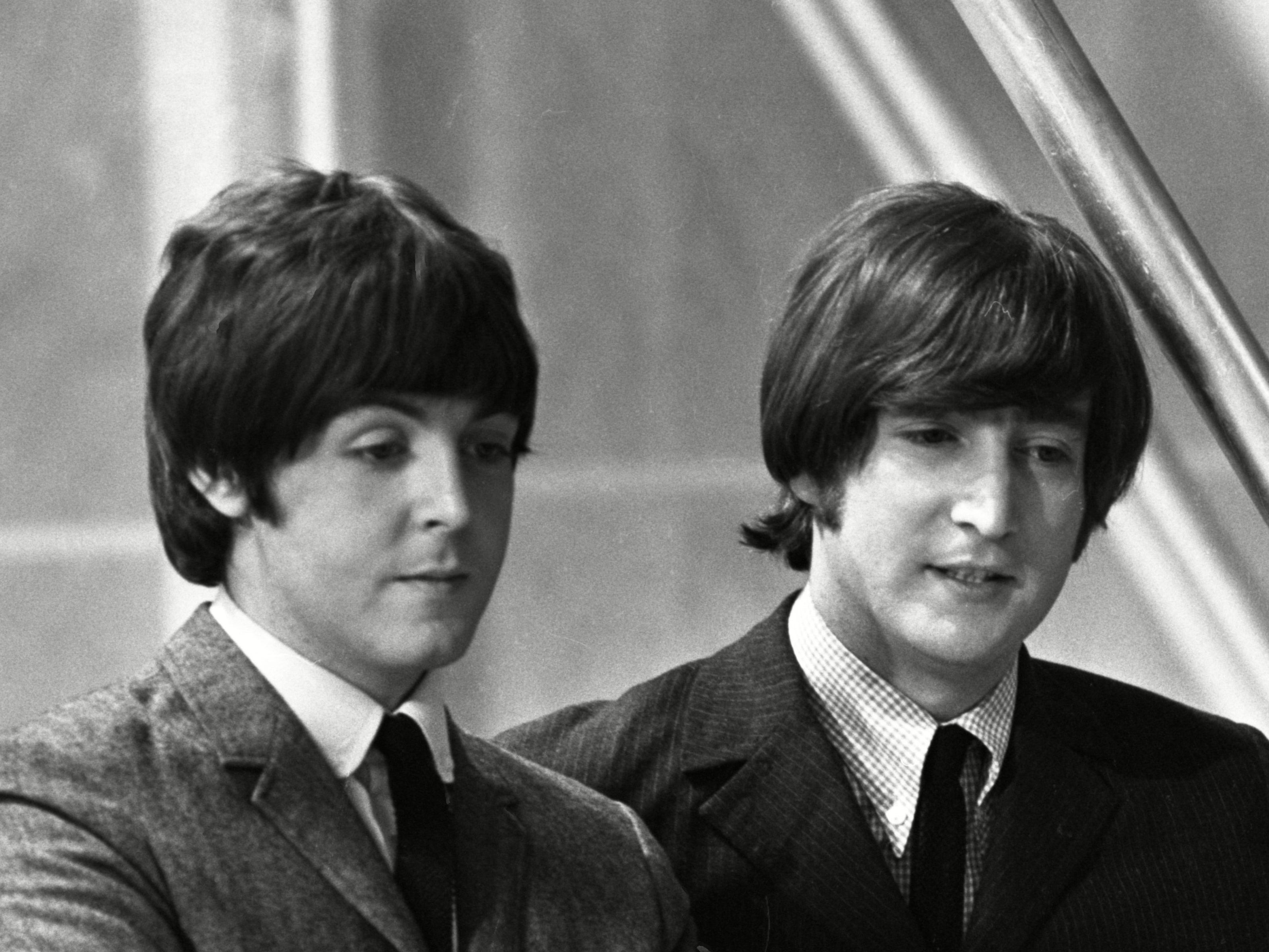 Paul McCartney and John Lennon