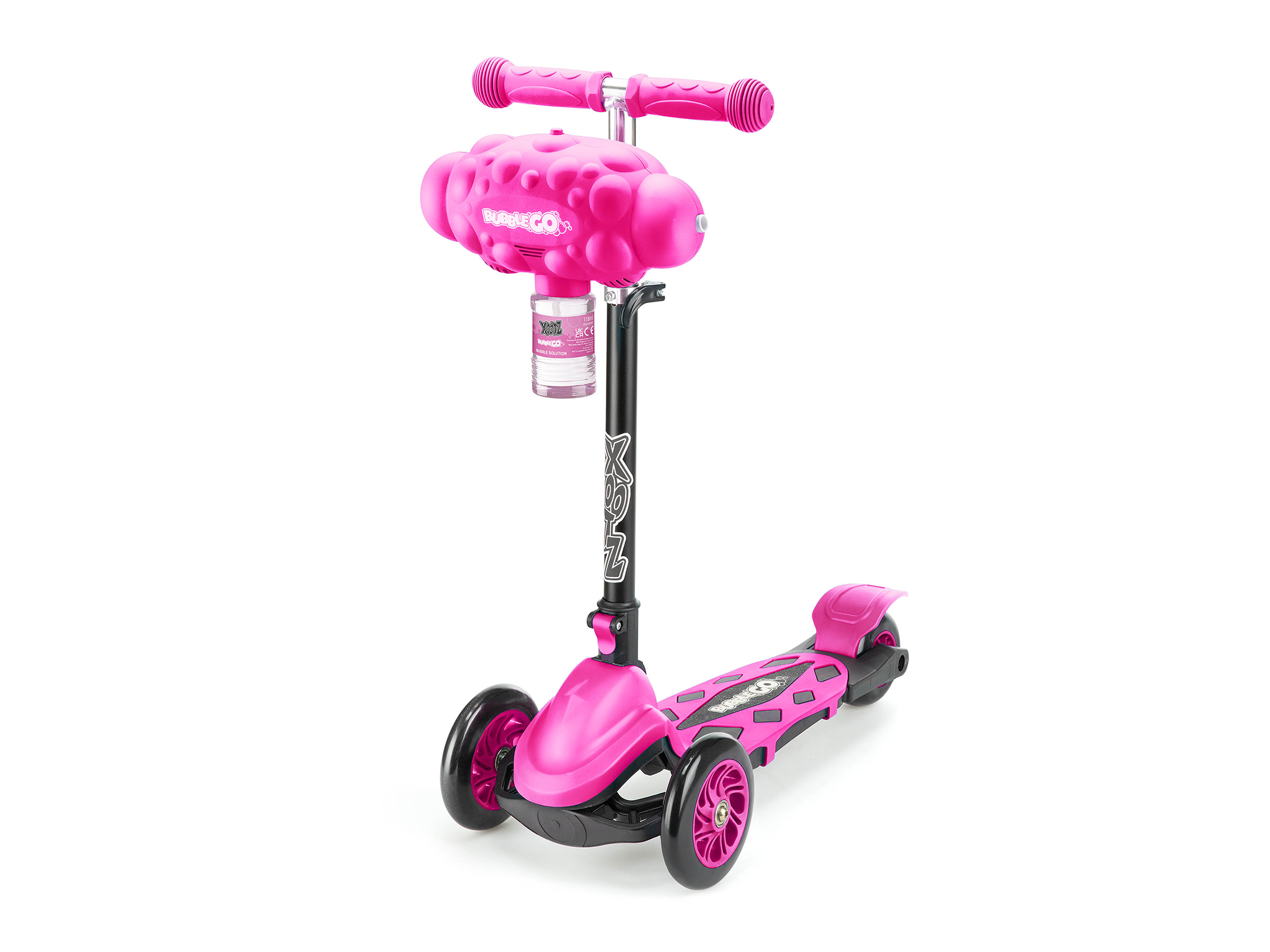 Xootz kids bubble go foldable scooter