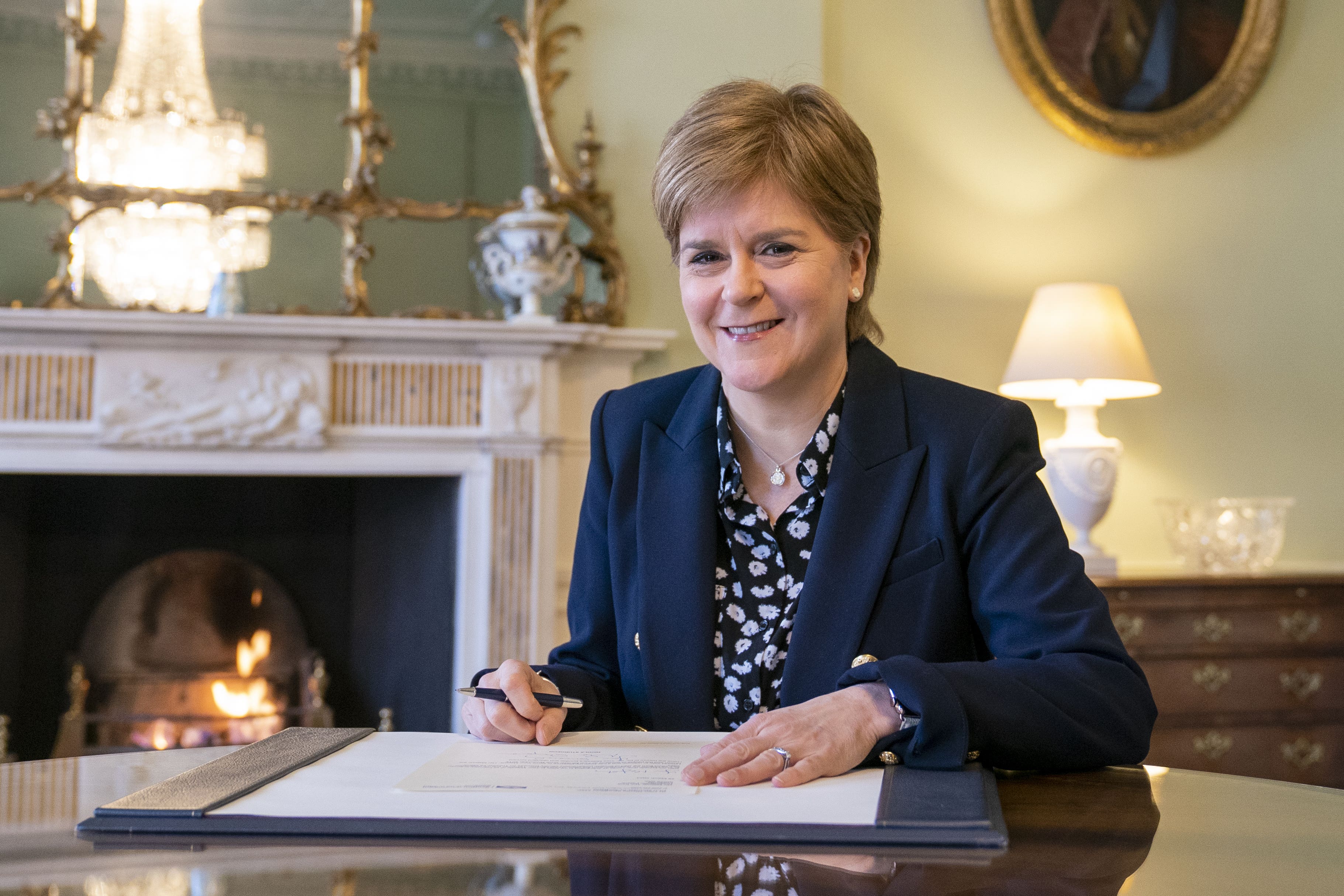 Nicola Sturgeon is Europe’s most impressive politician, her successor has said (Jane Barlow/PA)