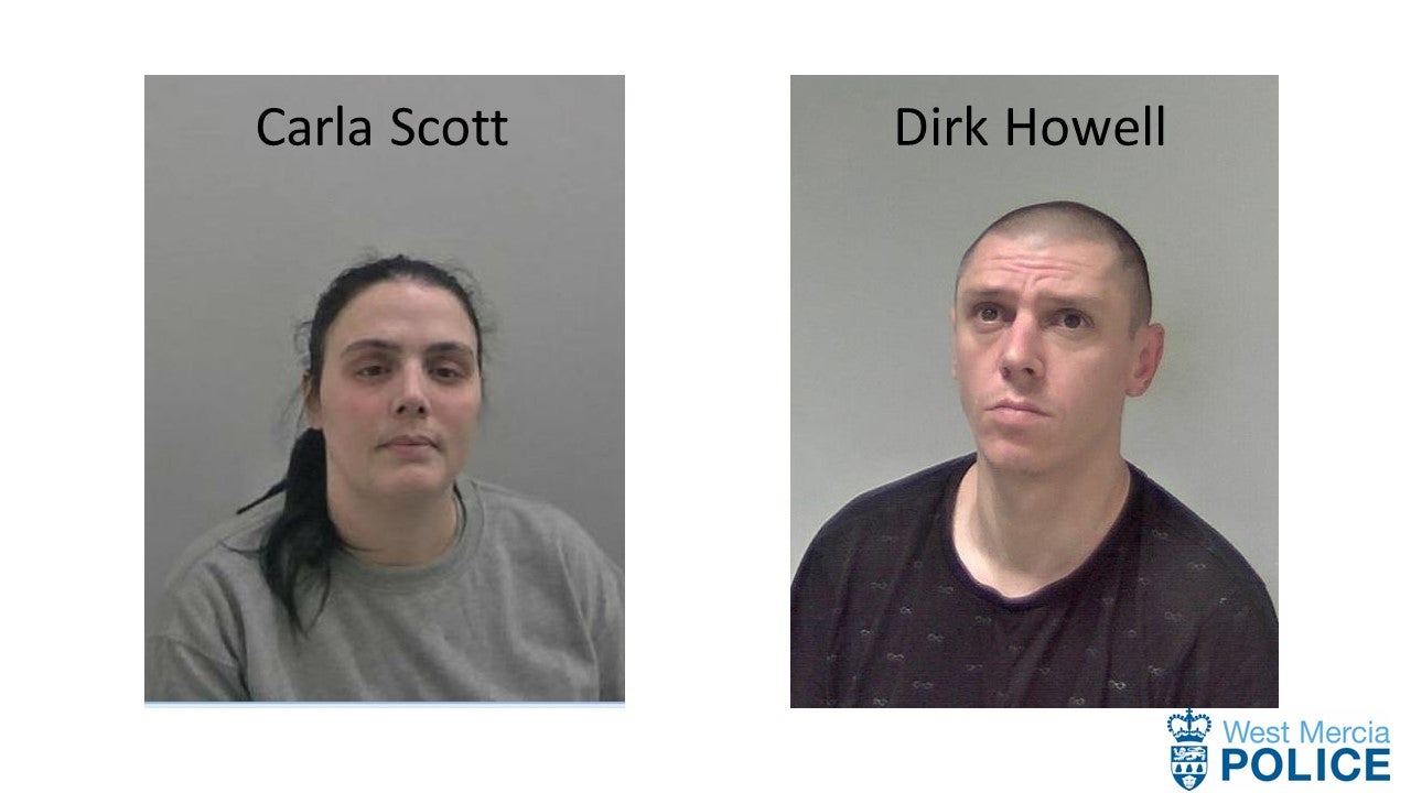 Mother Carla Scott and stepfather Dirk Howell have both been convicted