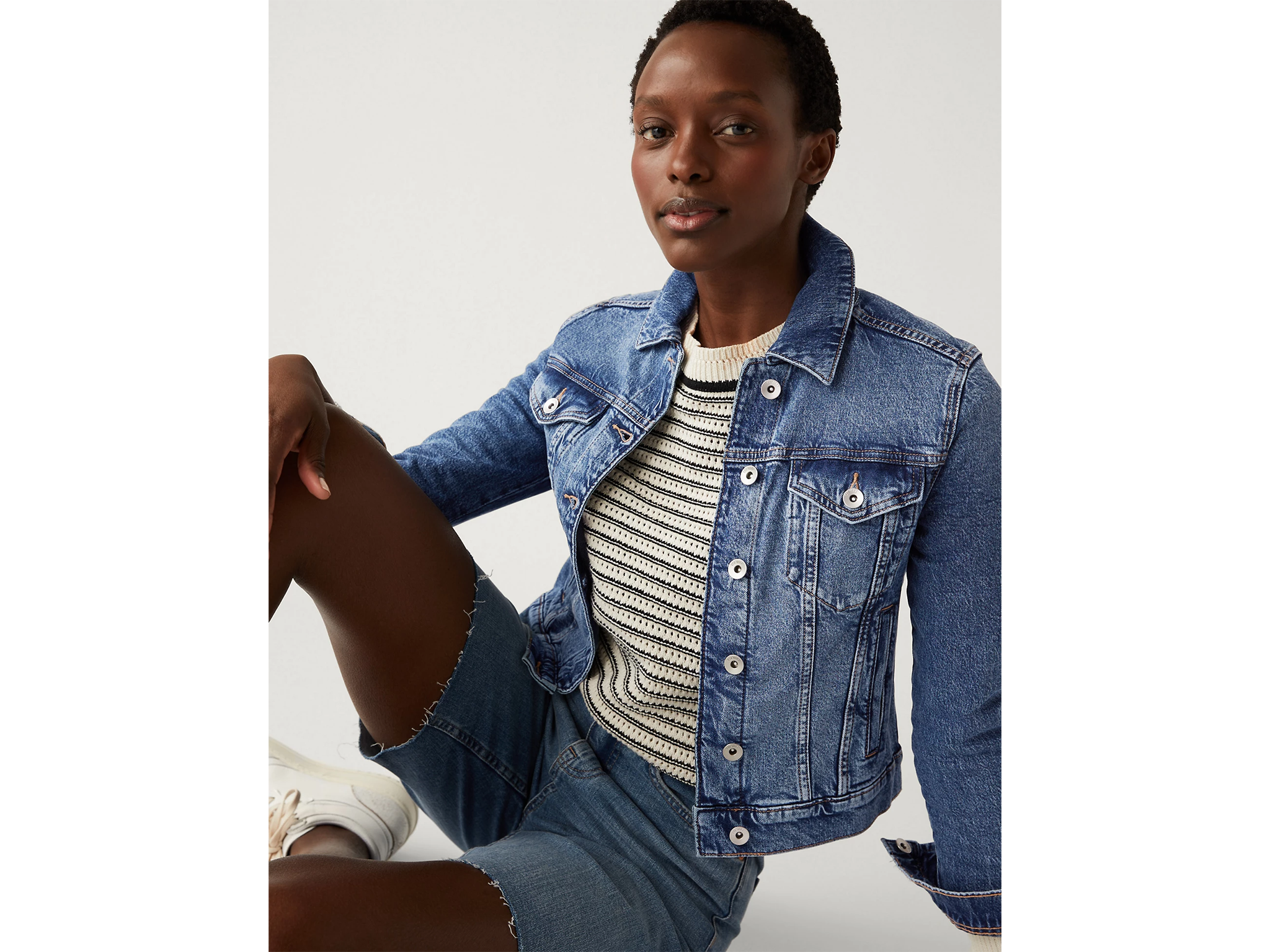 Marks & Spencer denim jacket with stretch 