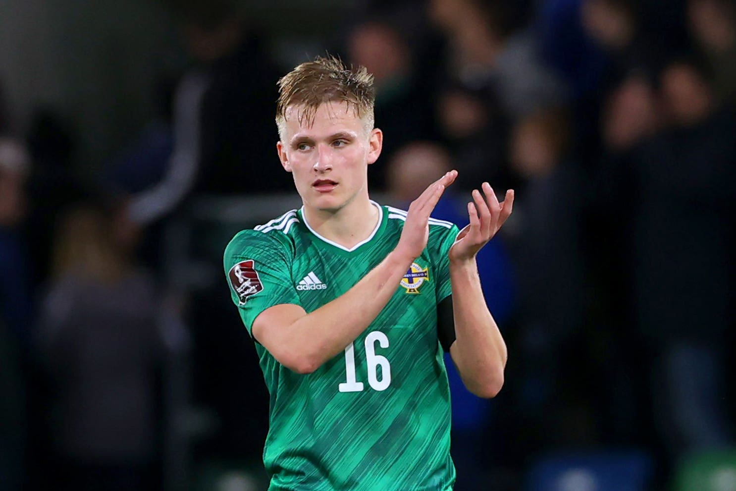 Northern Ireland midfielder Ali McCann is getting his first taste of working under Michael O’Neill (Liam McBurney/PA)