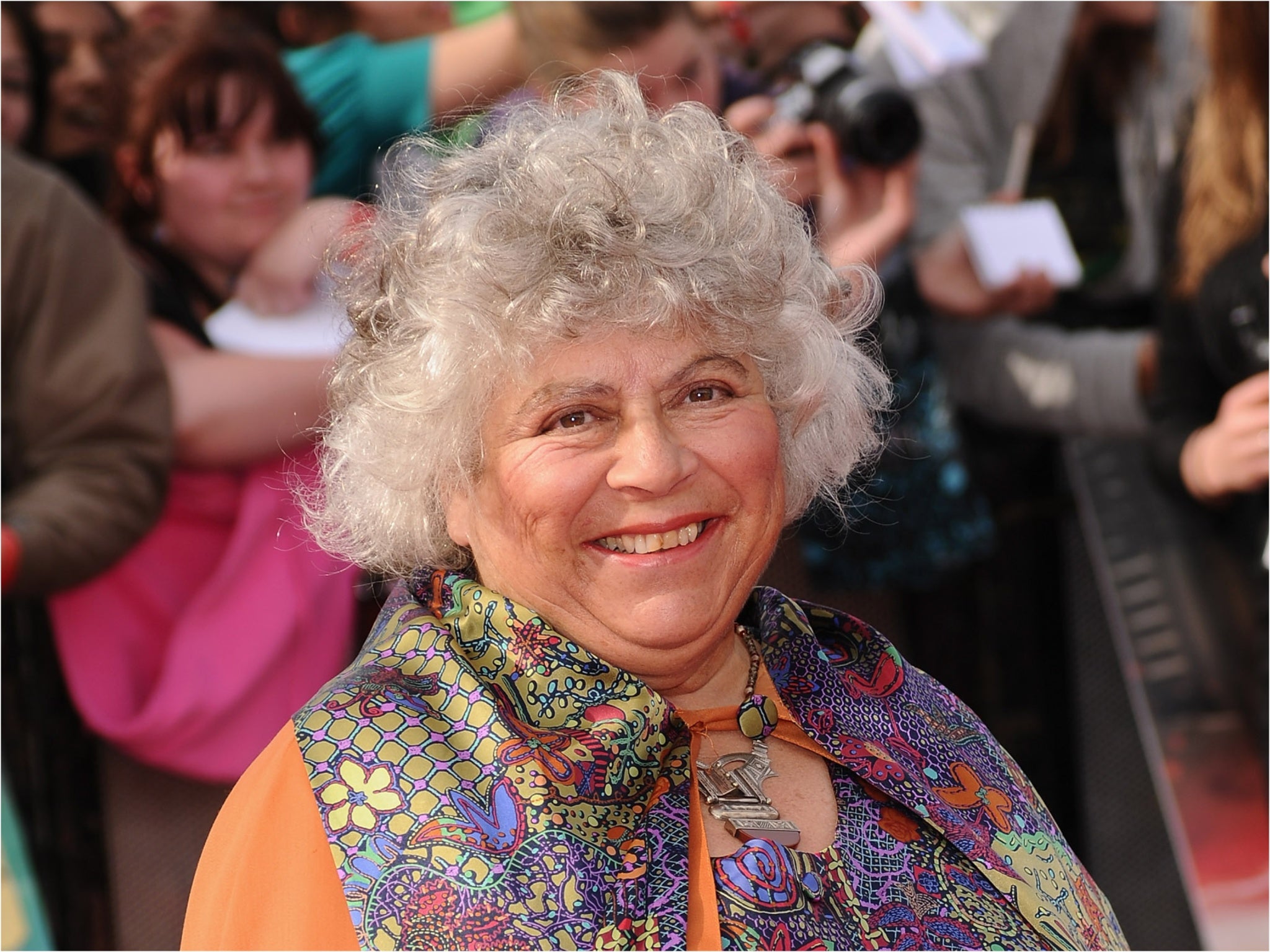 Actor Miriam Margolyes has revealed she once slapped her mum Ruth