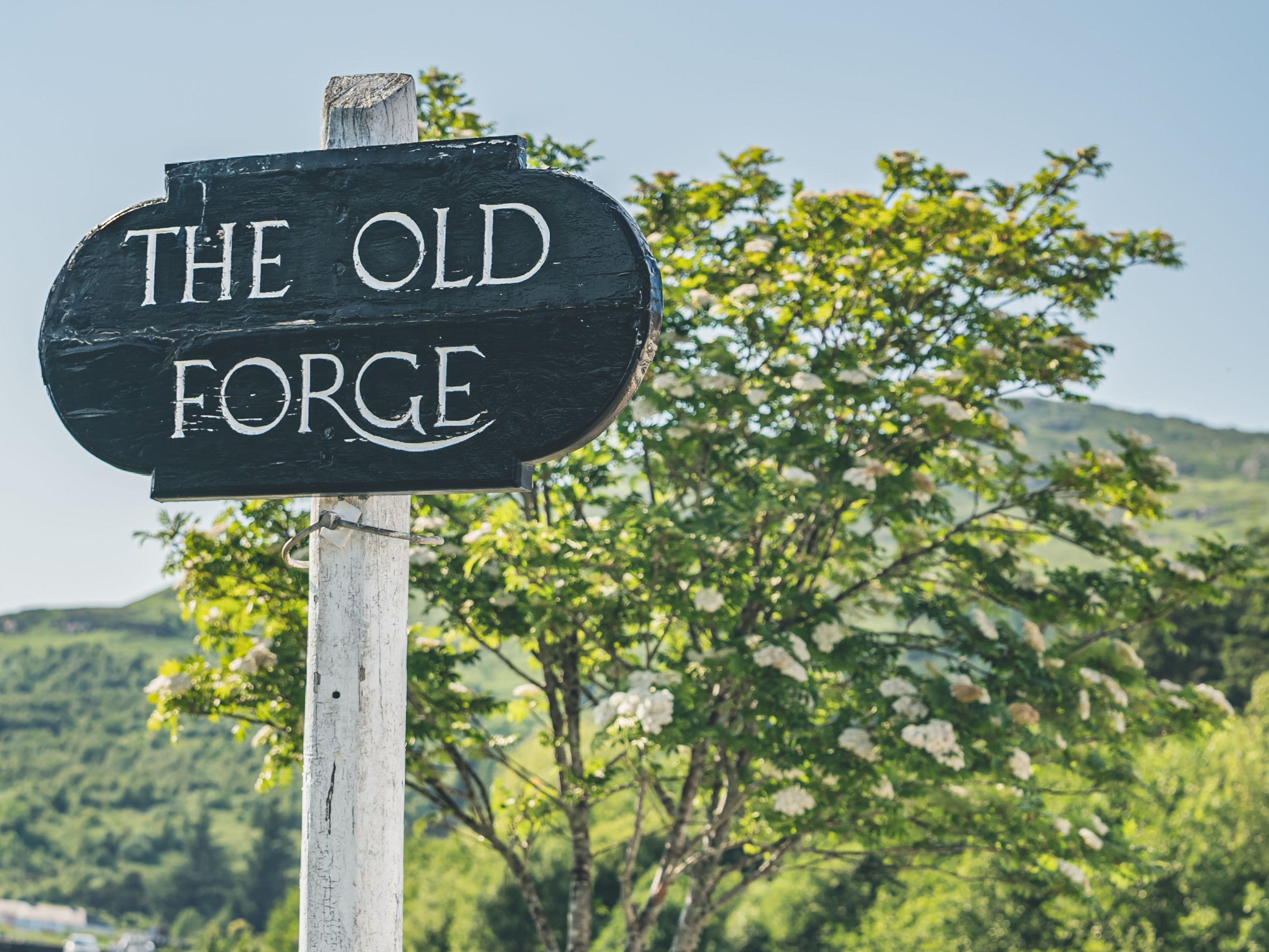 The Old Forge is located on the Knoydart Peninsula