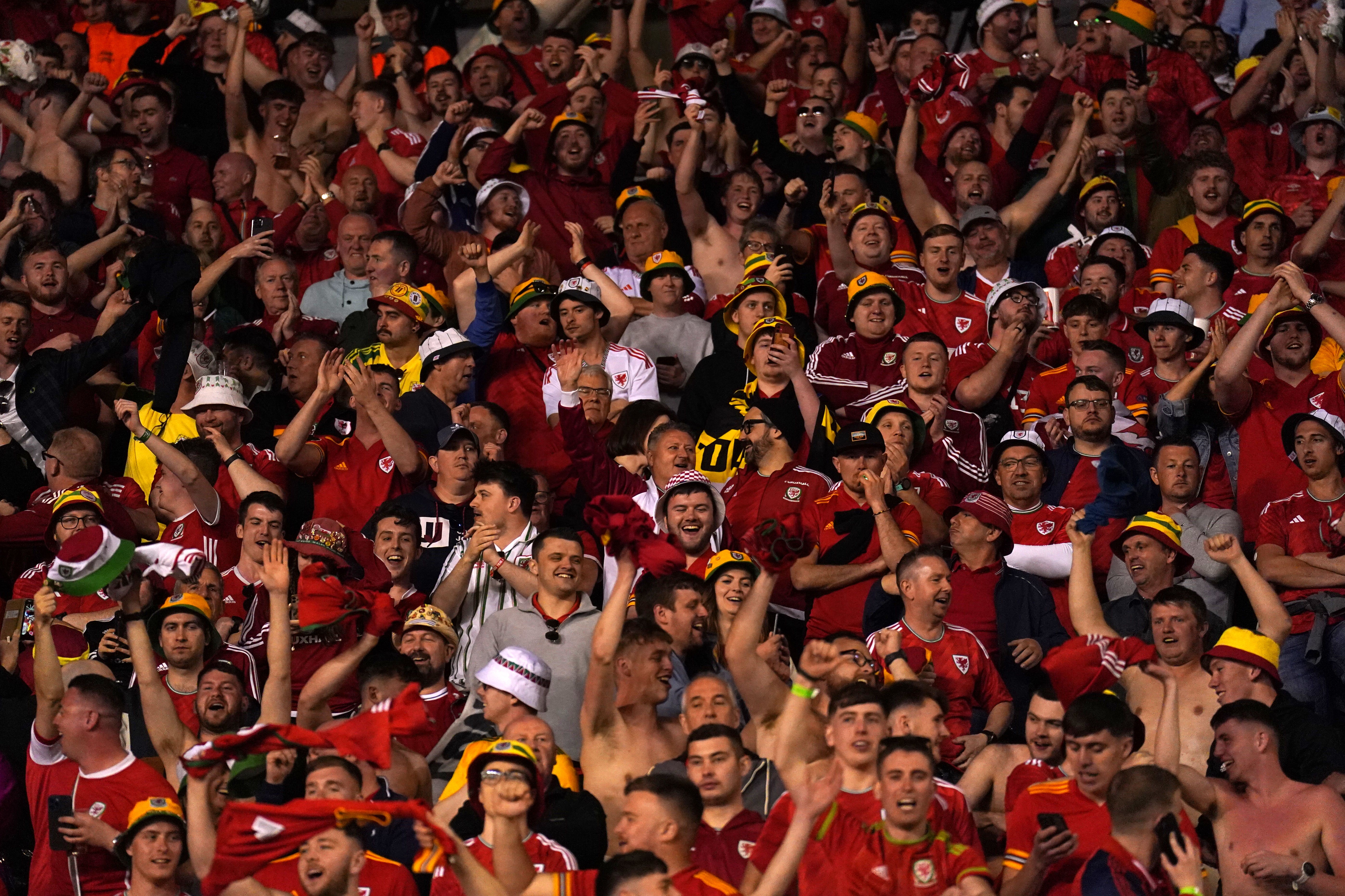 Female football fans from Wales’ South Asian communities will be attending their first international match on Friday under a new initiative (Tim Goode/PA)