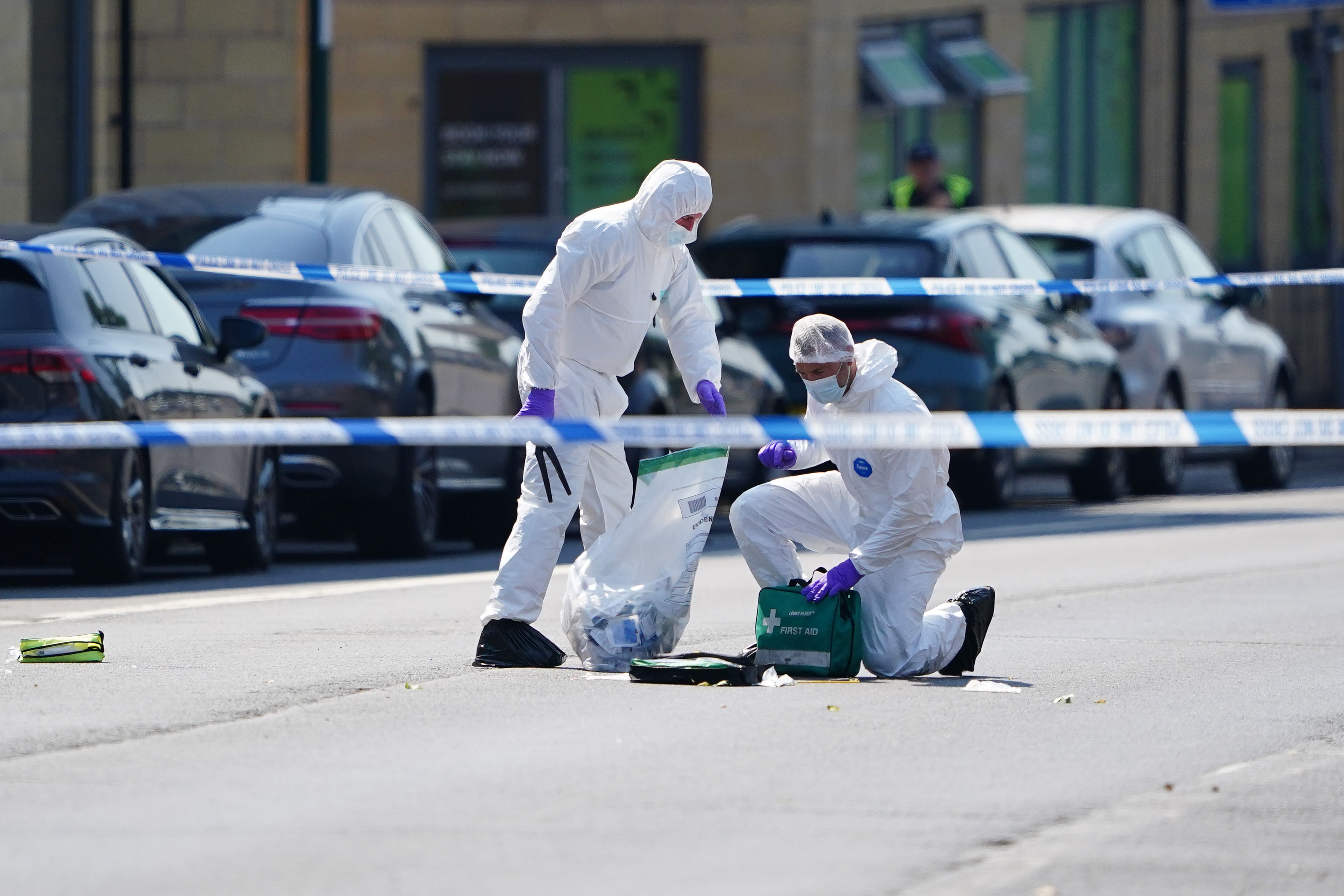 Three people were killed and three were injured in attacks across Nottingham on Tuesday (Zac Goodwin/PA)