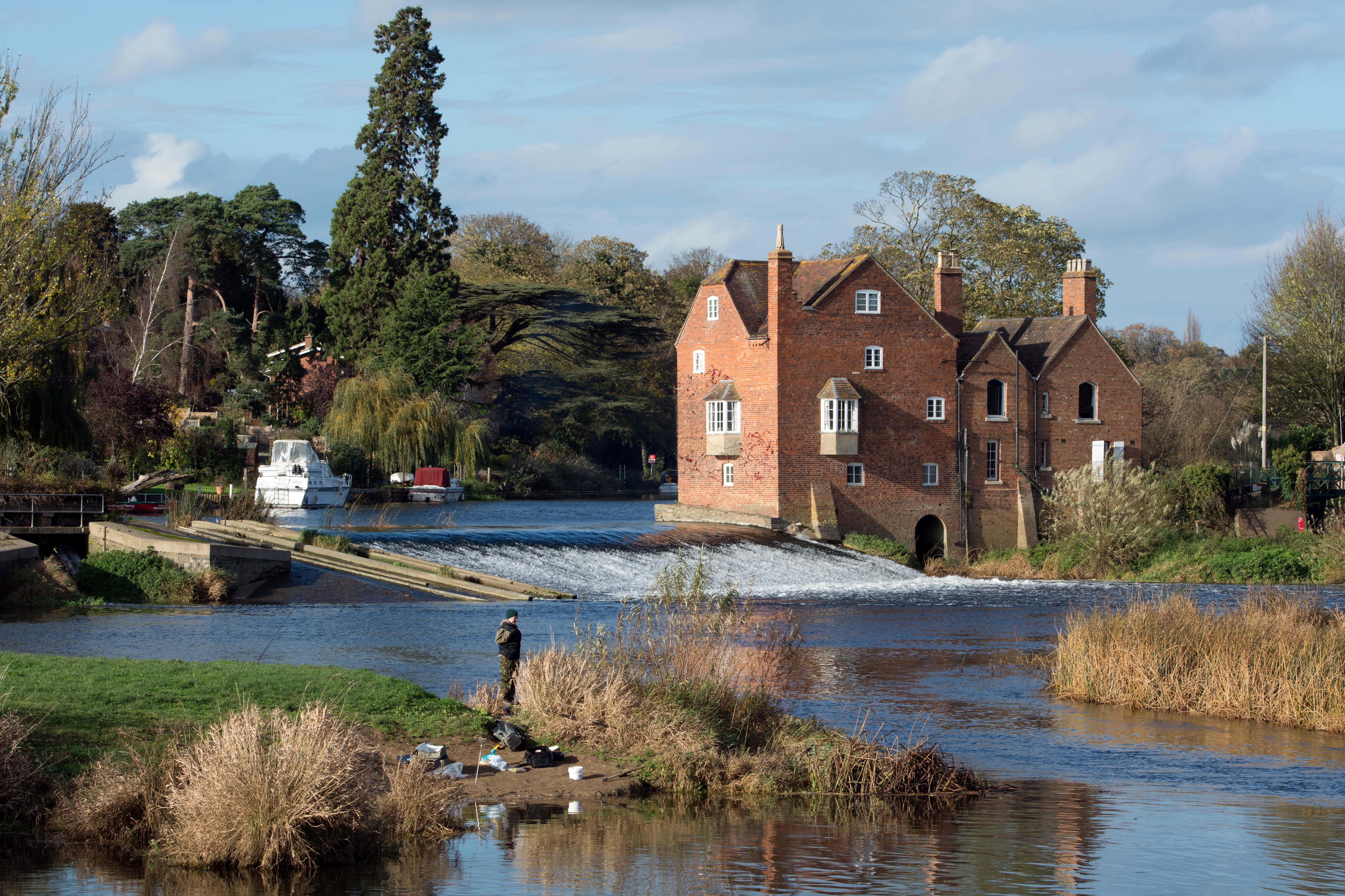 Cropthorne Mill and the River Avon in Worcestershire (File image/Alamy/PA)