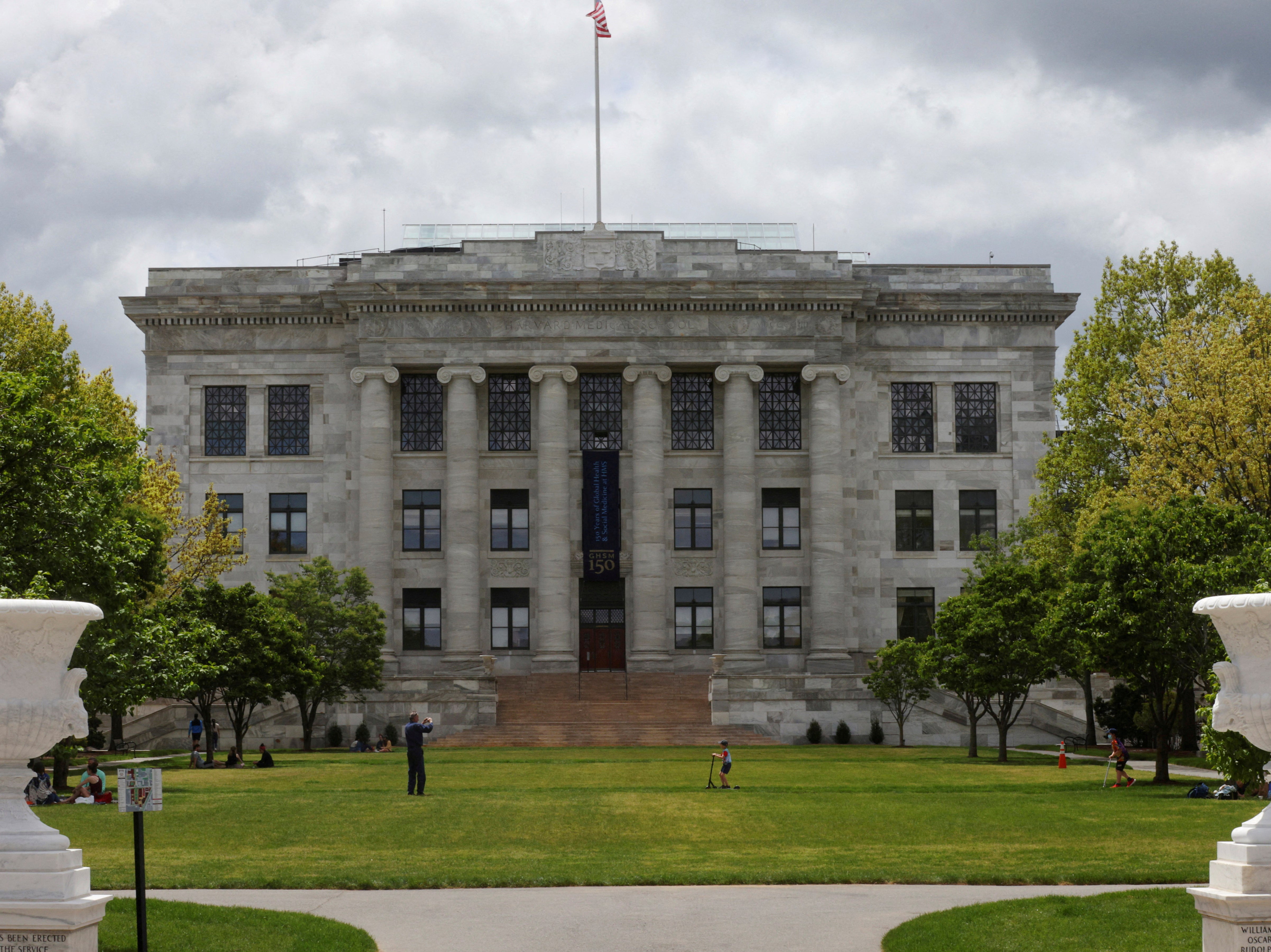 Harvard Medical School in the Longwood Medical Area in Boston, Massachusetts