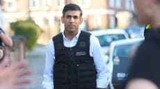 Rishi Sunak avoids questions over Boris Johnson’s Partygate report