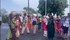 Residents of India’s coastal regions evacuate ahead of Cyclone Biparjoy landfall