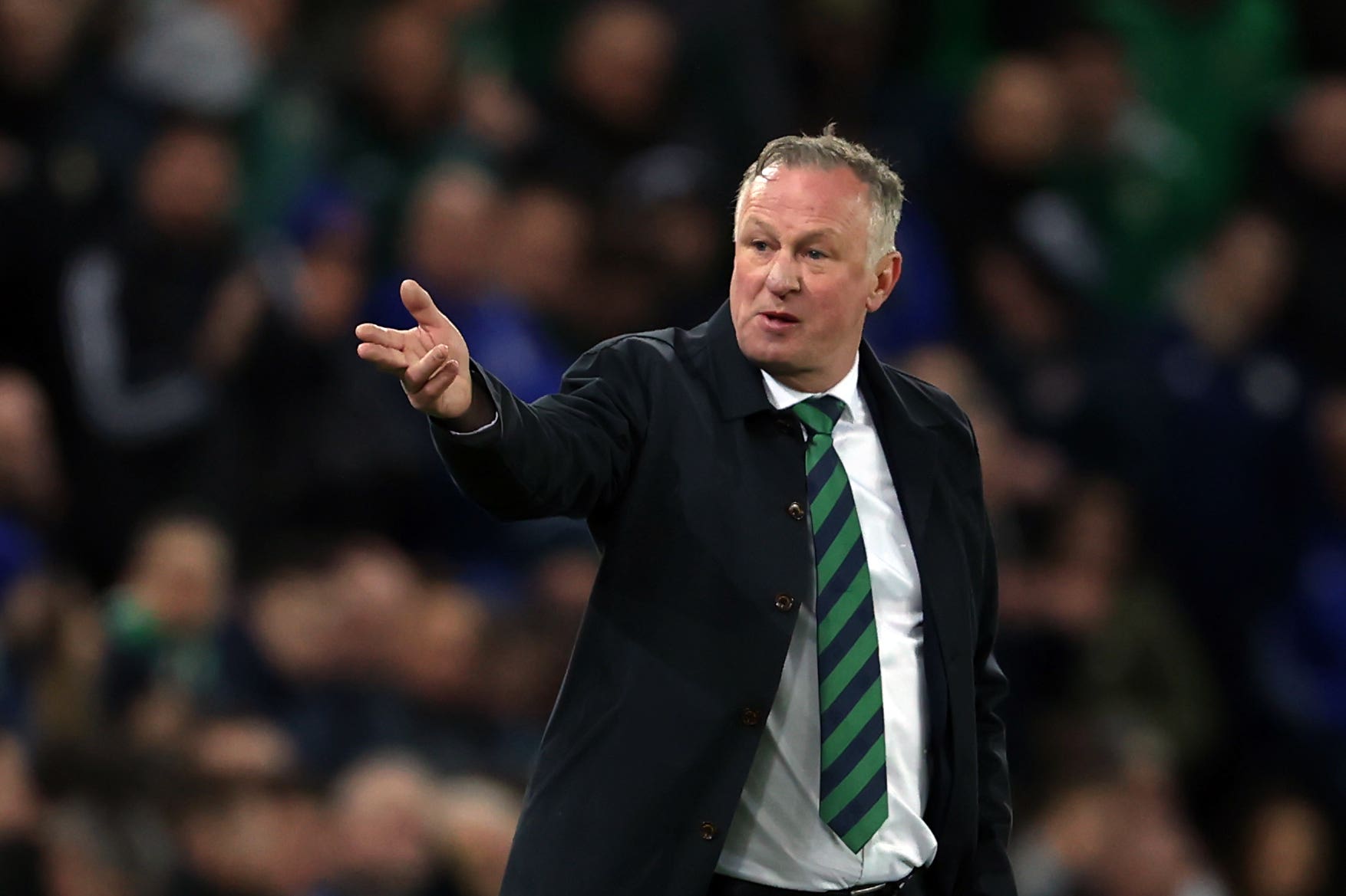 Northern Ireland manager Michael O’Neill will take his side to face Denmark on Friday (Liam McBurney/PA)