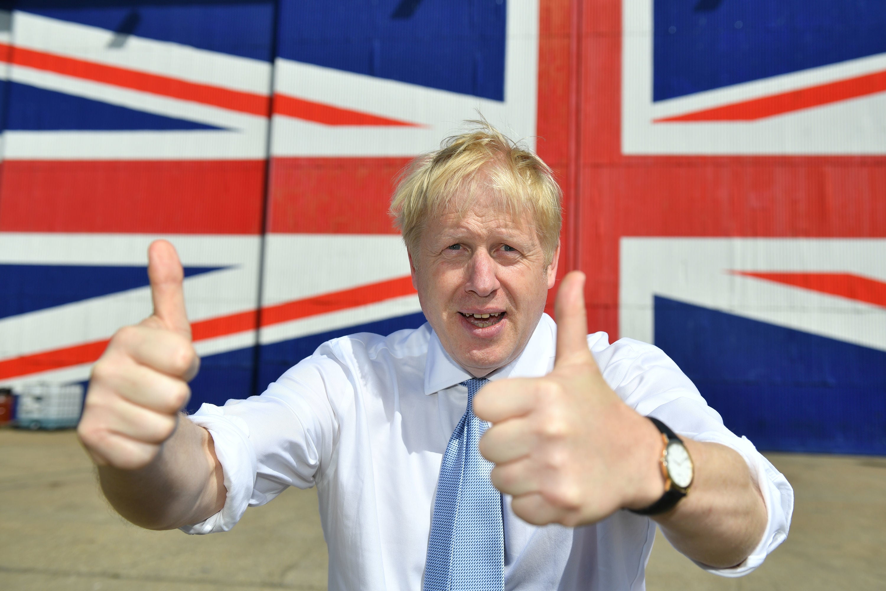 Boris Johnson, who promoted freeports while prime minister