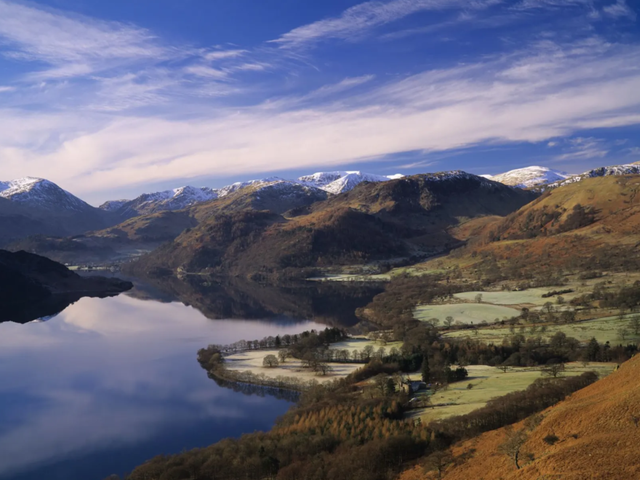 <p>Panoramic lake views of Ullswater can be seen from glamping pods at The Quiet Site </p>