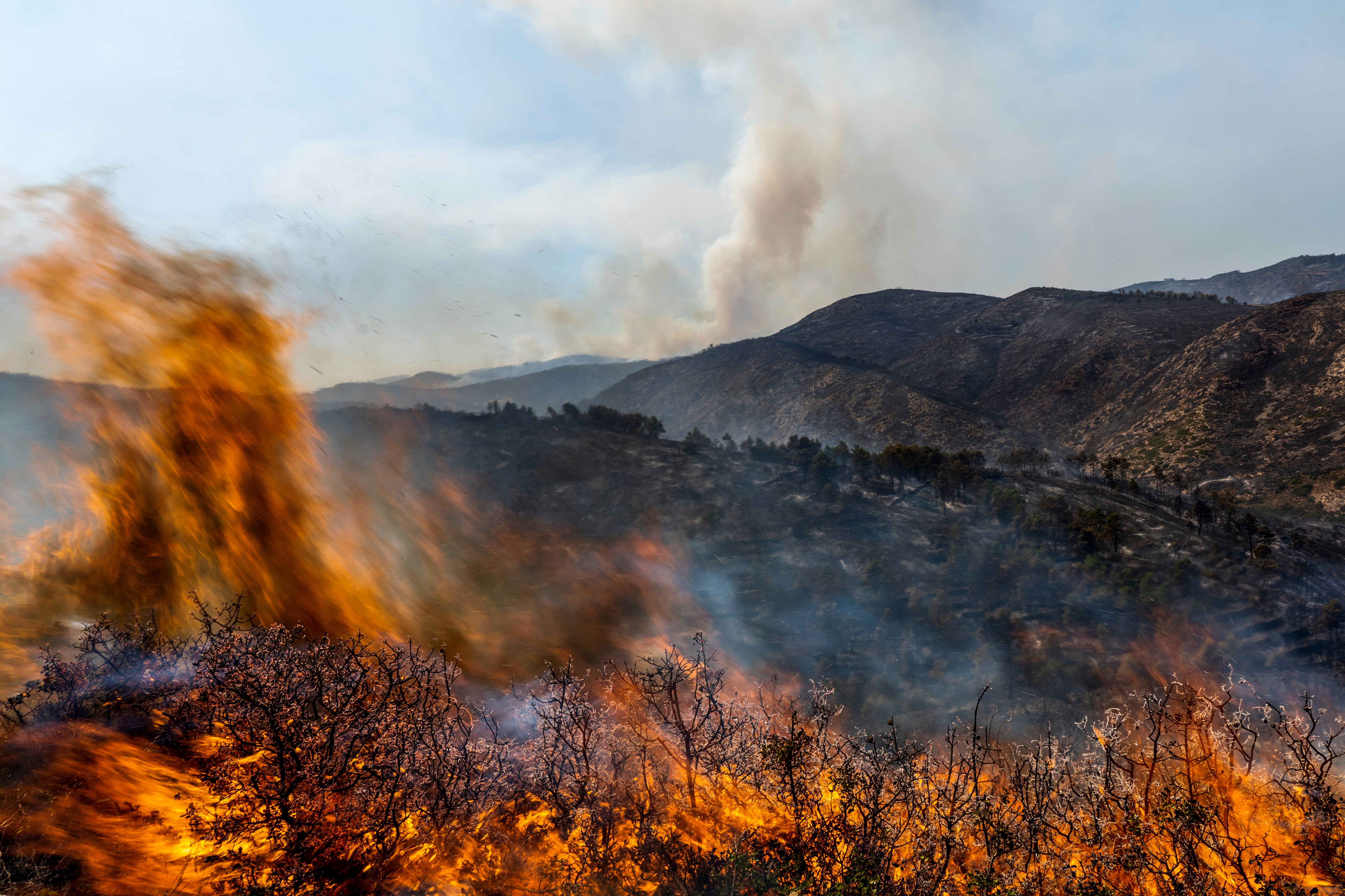 Spain Wildfires