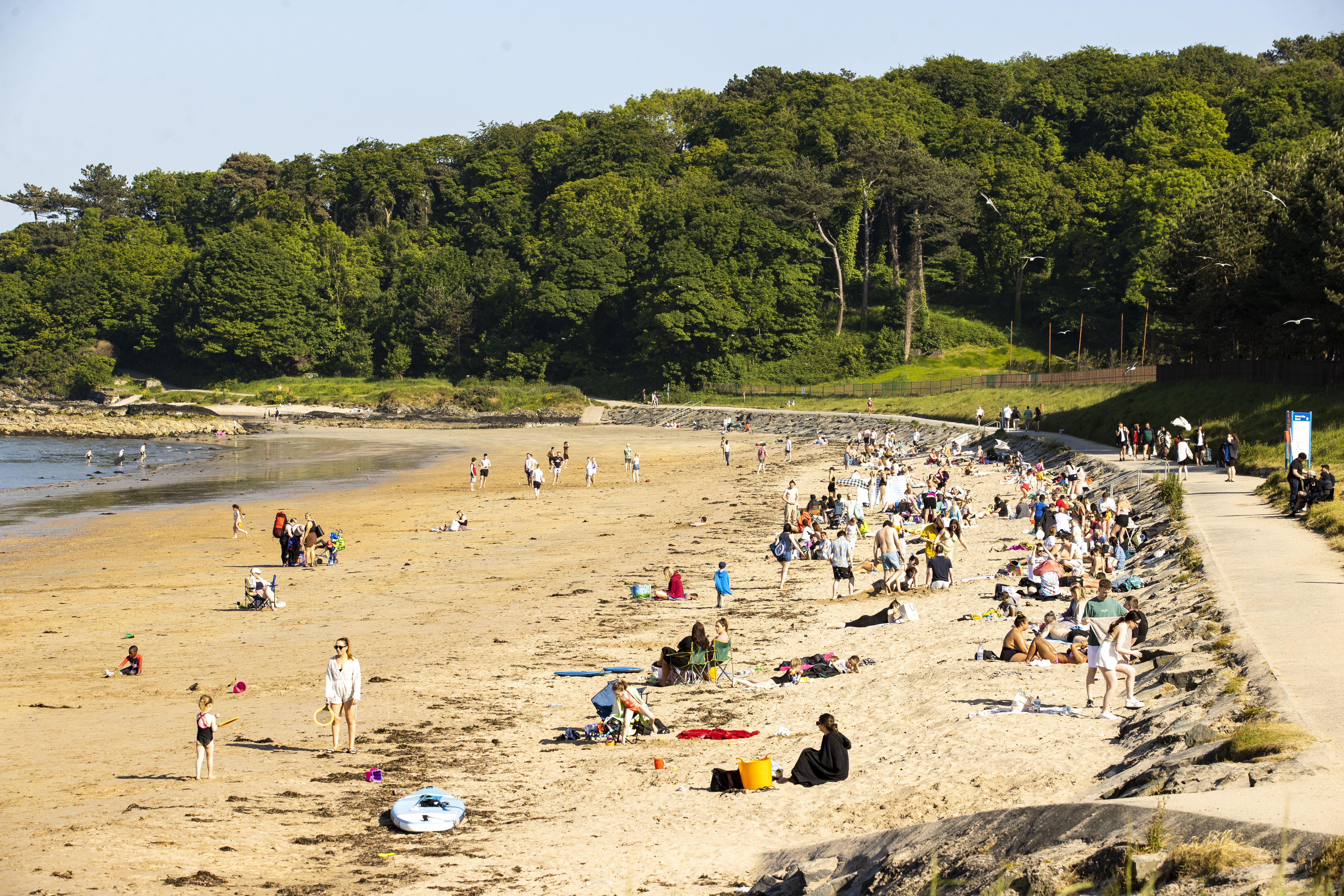 The beginning of June saw the highest temperatures on record for this time of the year, a climate service has said (Liam McBurney/PA)