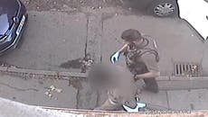 Video appears to show moment Nottingham suspect arrested by police