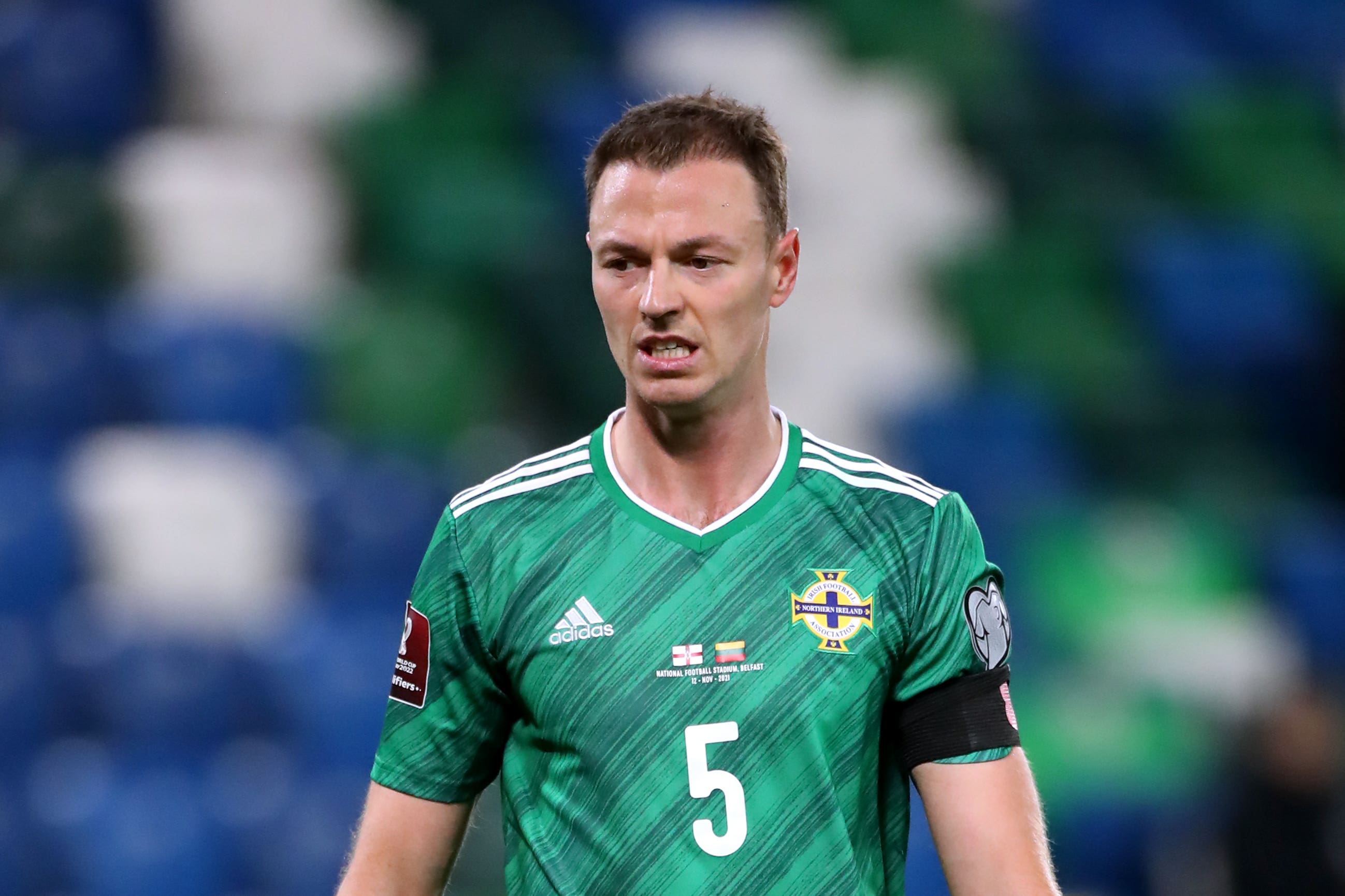 Jonny Evans has had no thoughts of international retirement (Liam McBurney/PA)