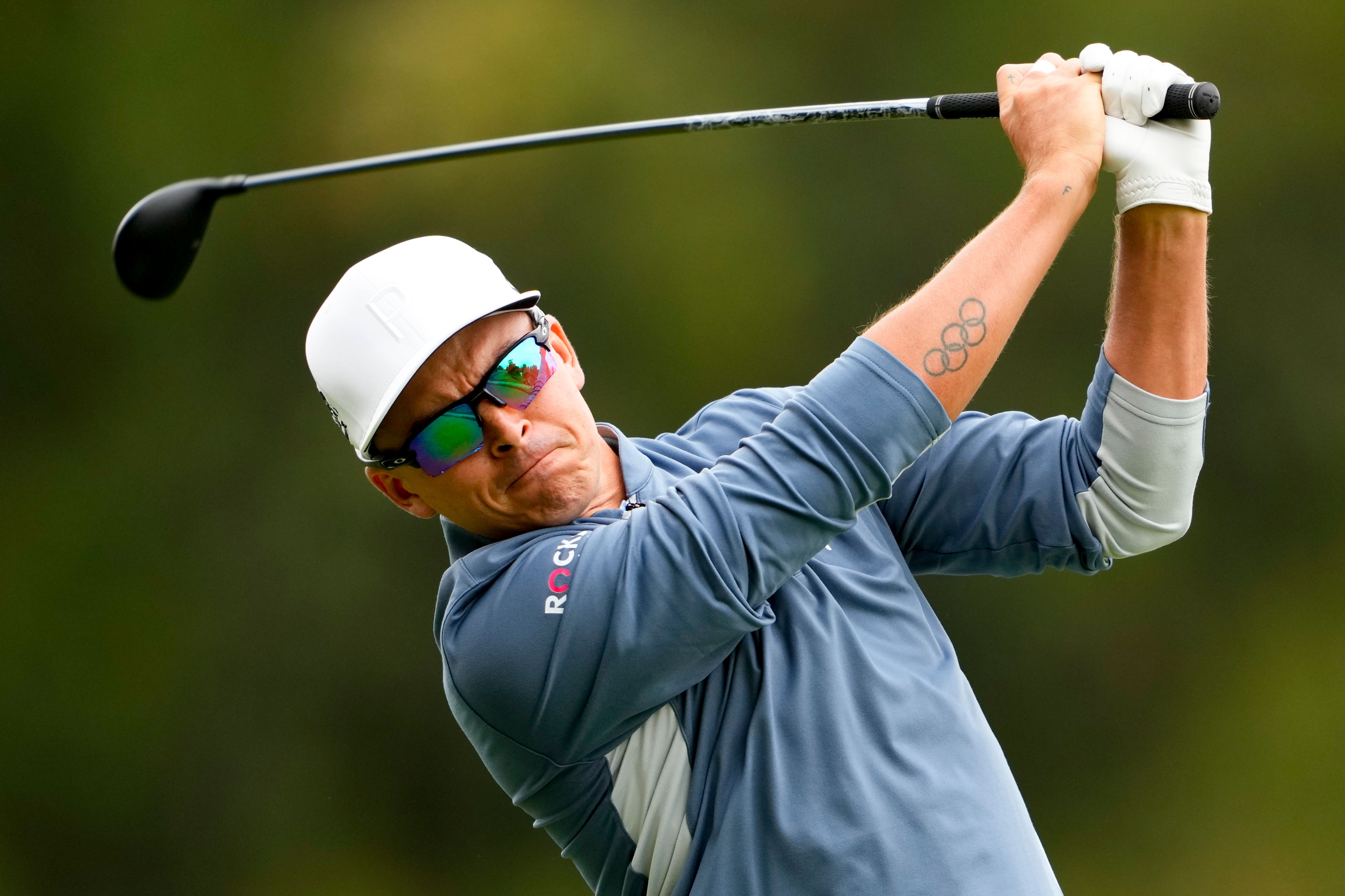 Rickie Fowler shot a record-equalling 62 in the first round of the US Open (Lindsey Wasson/AP)