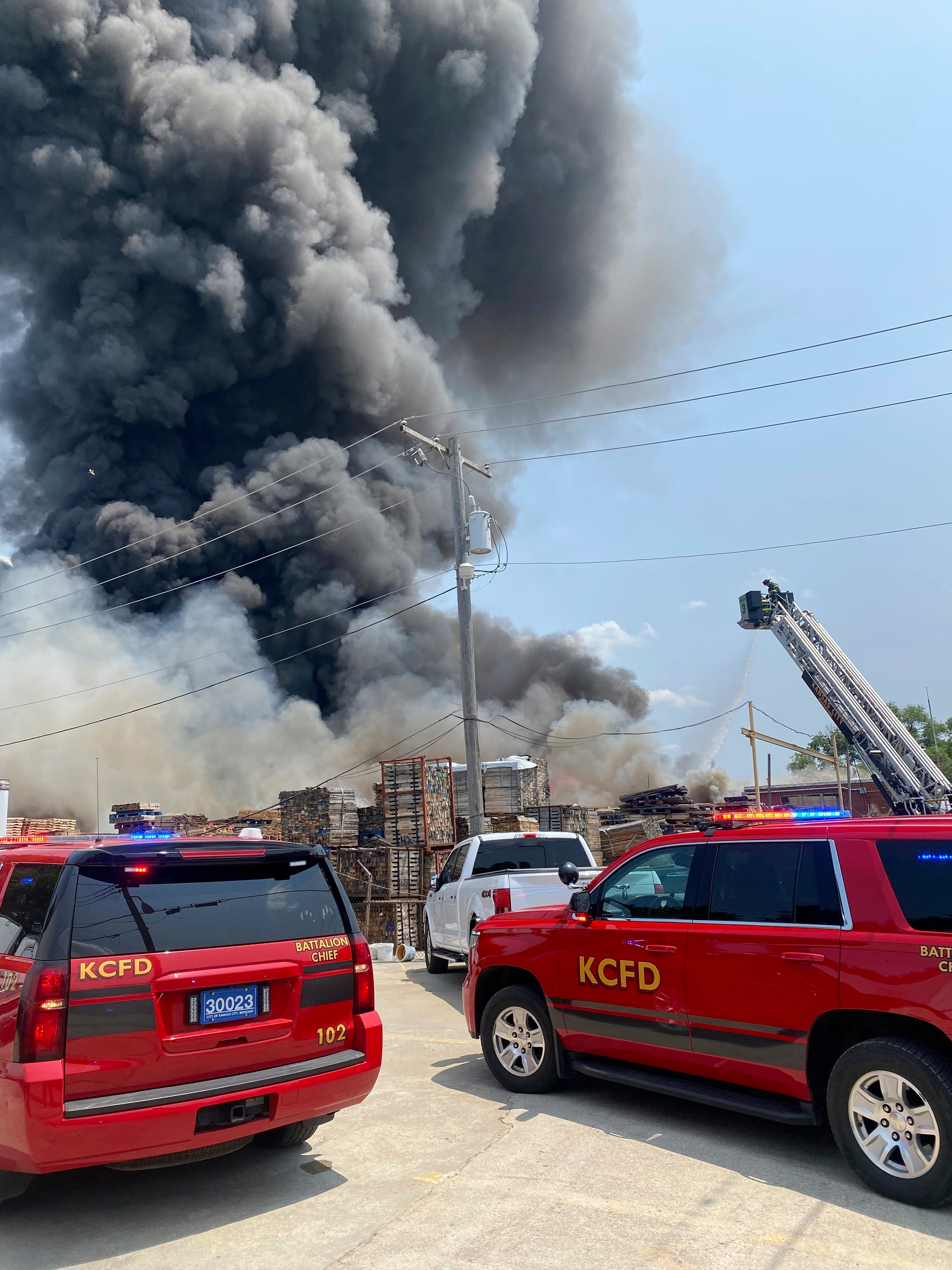 Warehouse Fire Kansas City