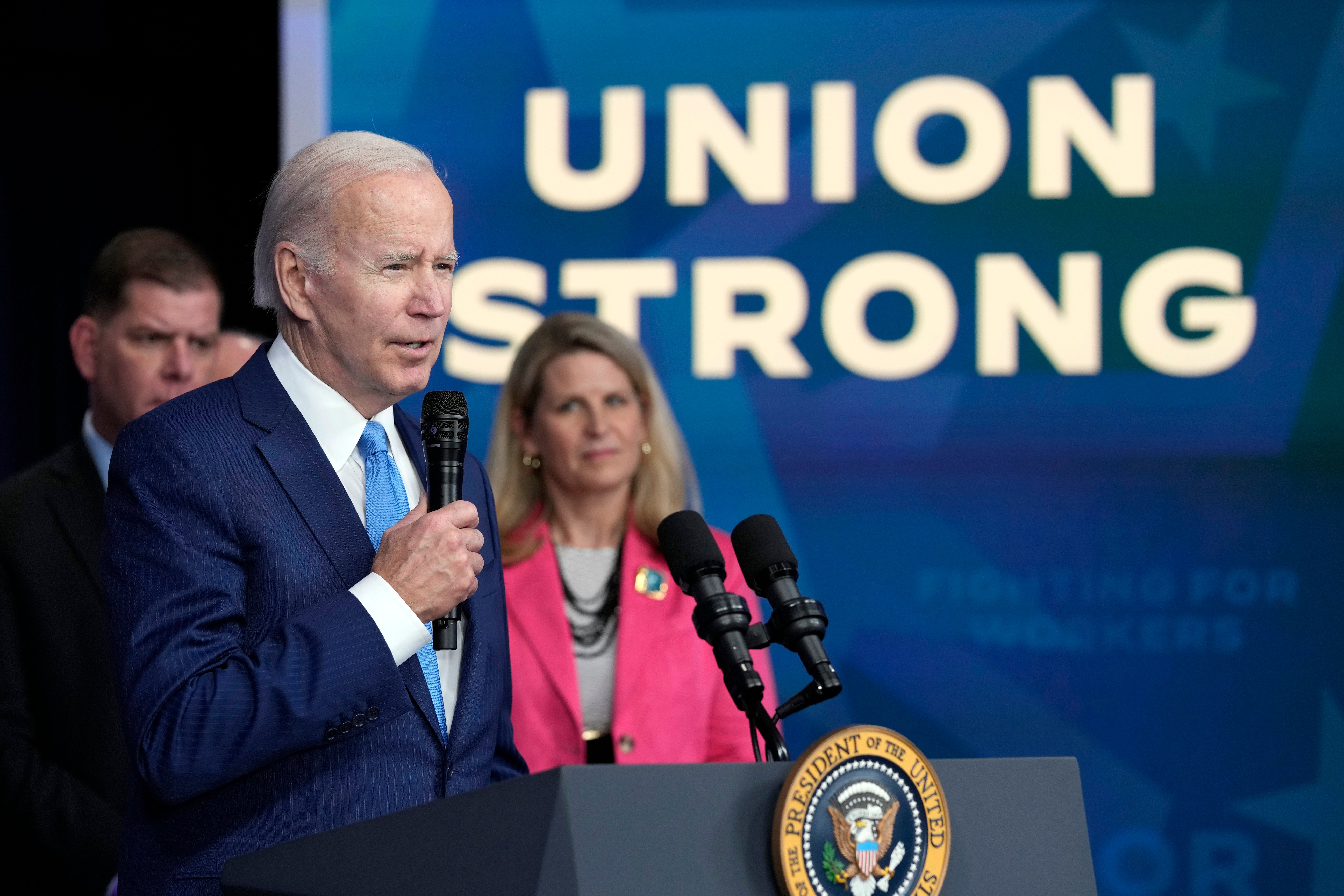 Election 2024 Biden Unions