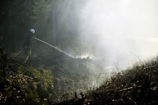 Drought and rising heat bring unusual wildfire warnings in northern Europe