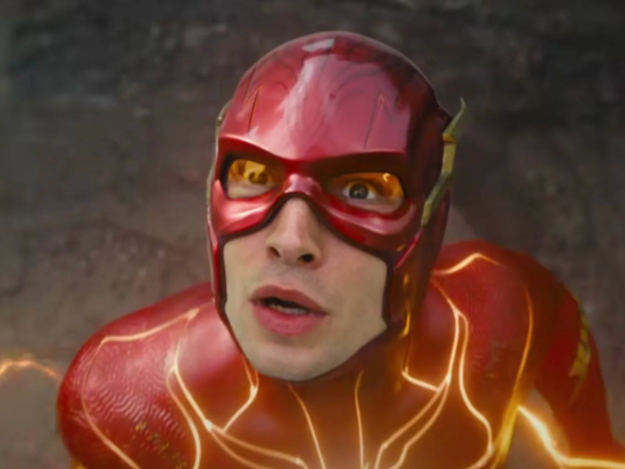 Ezra Miller in ‘The Flash’