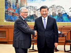 Bill Gates meets Chinese president Xi Jinping on China visit