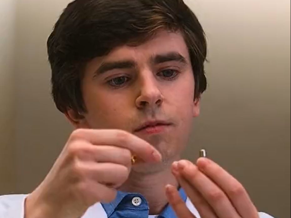 Freddie Highmore in ‘The Good Doctor'