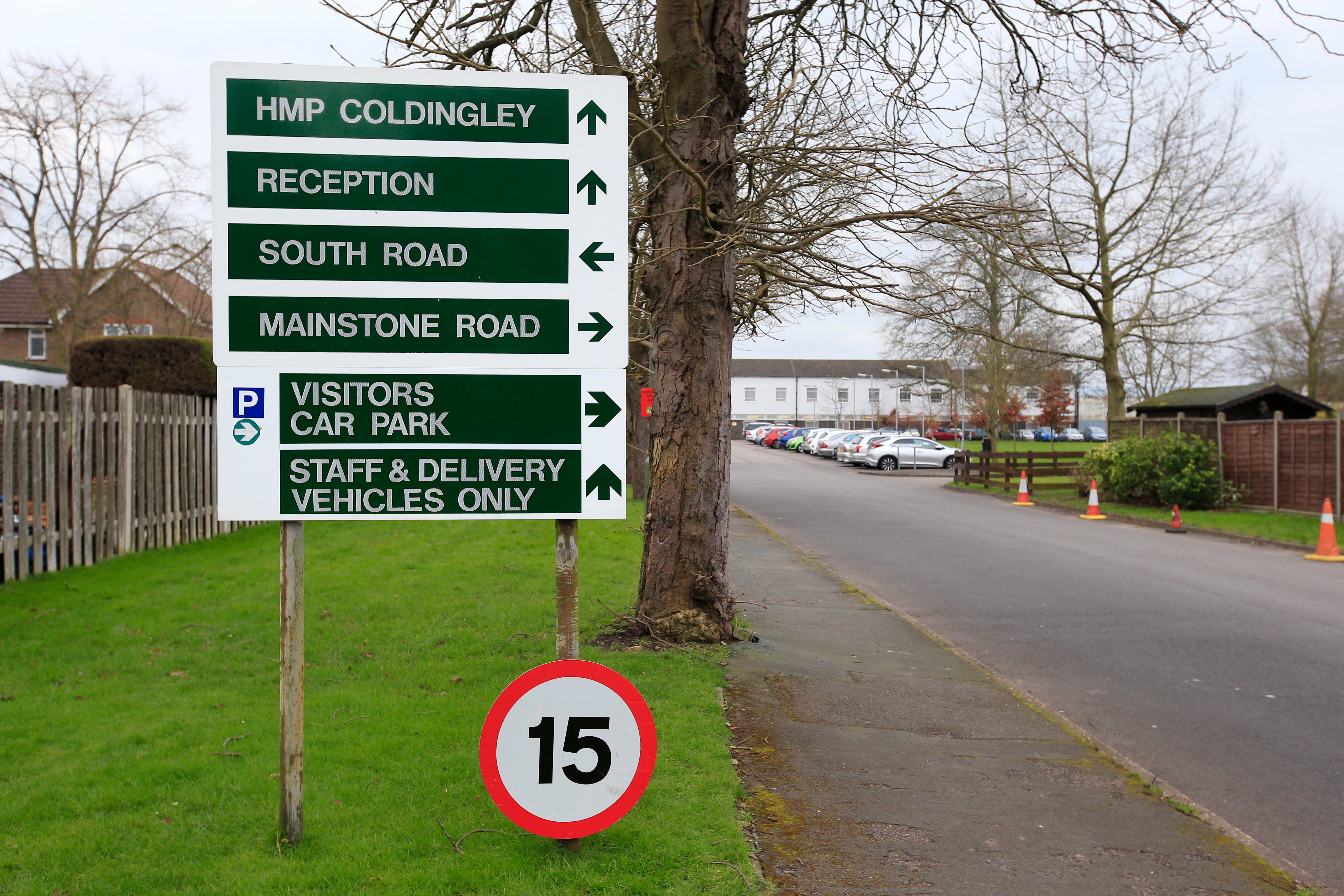 Another drone crashed inside HMP Coldingley in Surrey