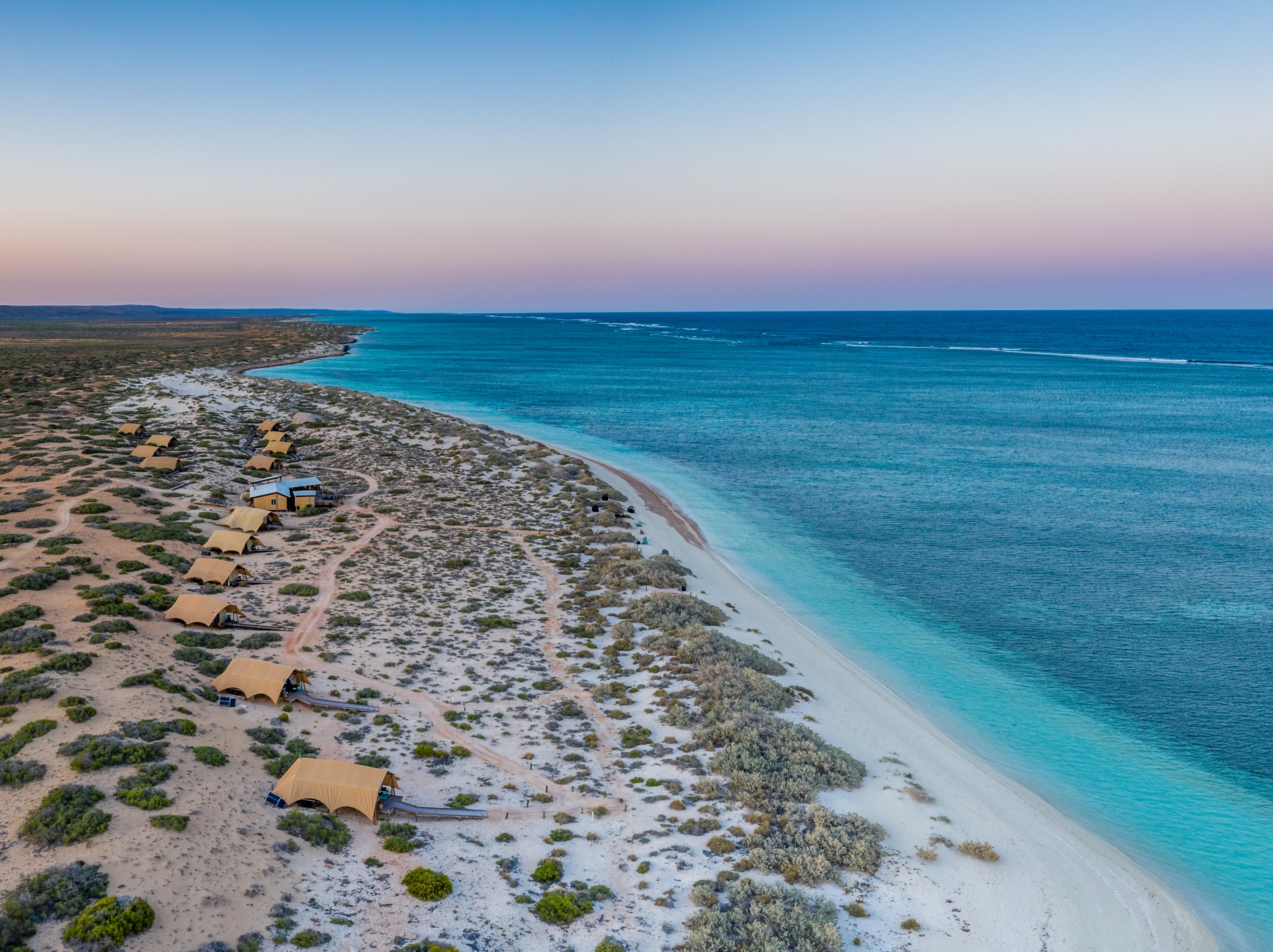 Hot sand on toes in Cape Range National Park