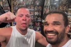 Nate Diaz ‘looked like he was dying’ in training for Jake Paul fight, sparring partner says