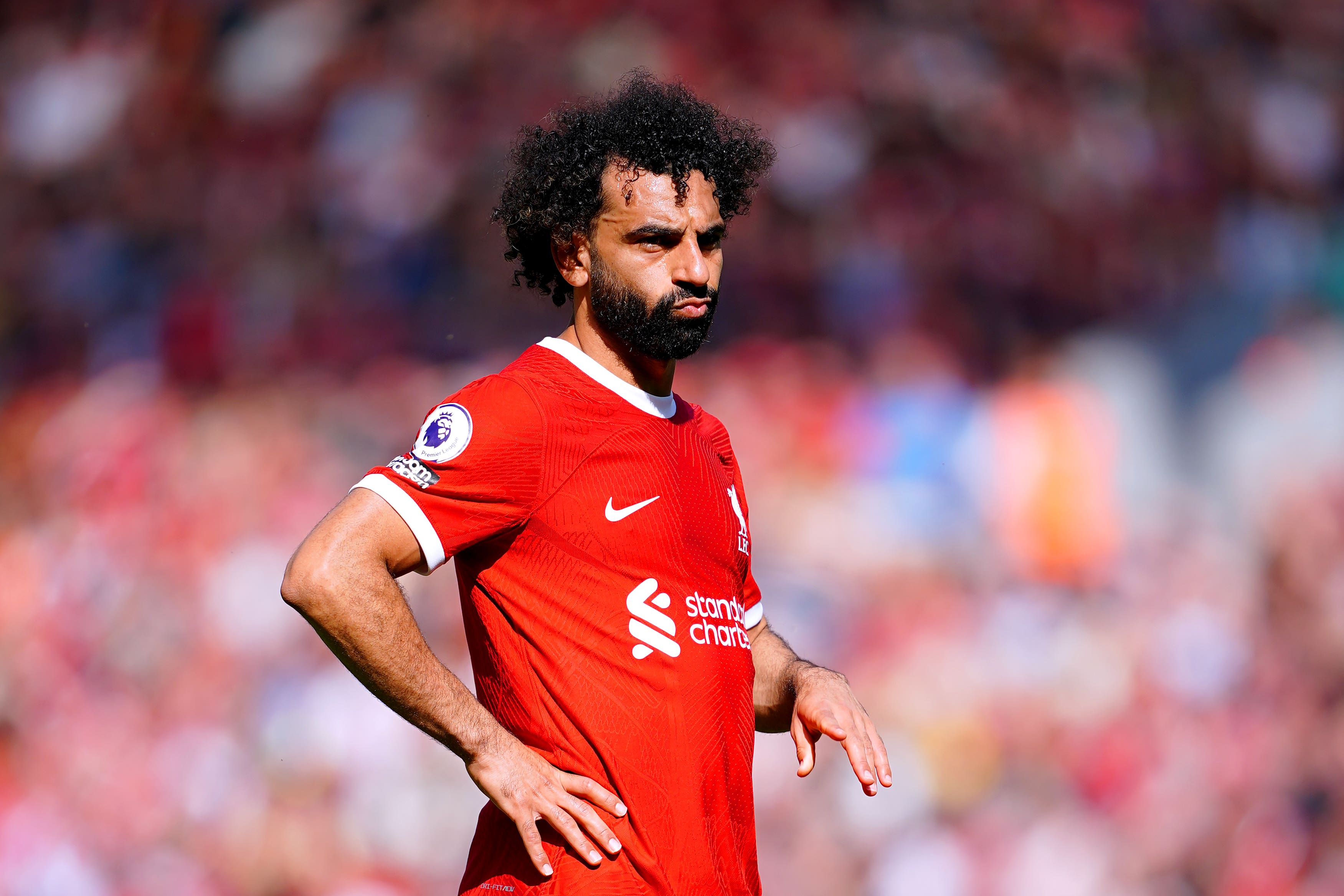 Mohamed Salah celebrated his birthday (Peter Byrne/PA)