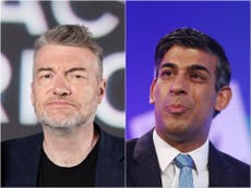 Black Mirror creator Charlie Brooker takes aim at Rishi Sunak with AI jibe