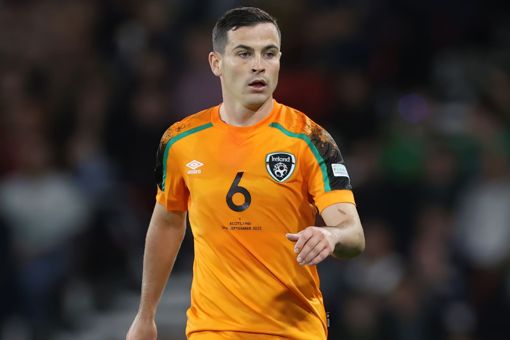 Josh Cullen has admitted the Republic of Ireland have only themselves to blame for Euro 2024 defeat in Greece (Steve Welsh/PA)