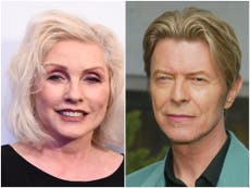 Blondie star Debbie Harry bats off suggestion David Bowie shouldn’t have flashed her in the 1970s